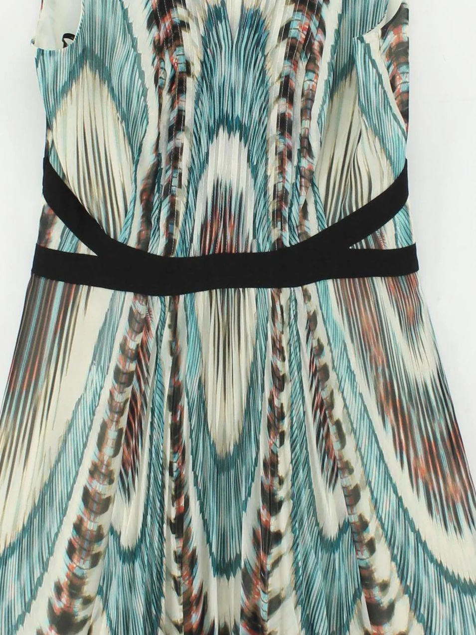 Karen Millen Skater Mini Dress UK10 in Multi - Image 3