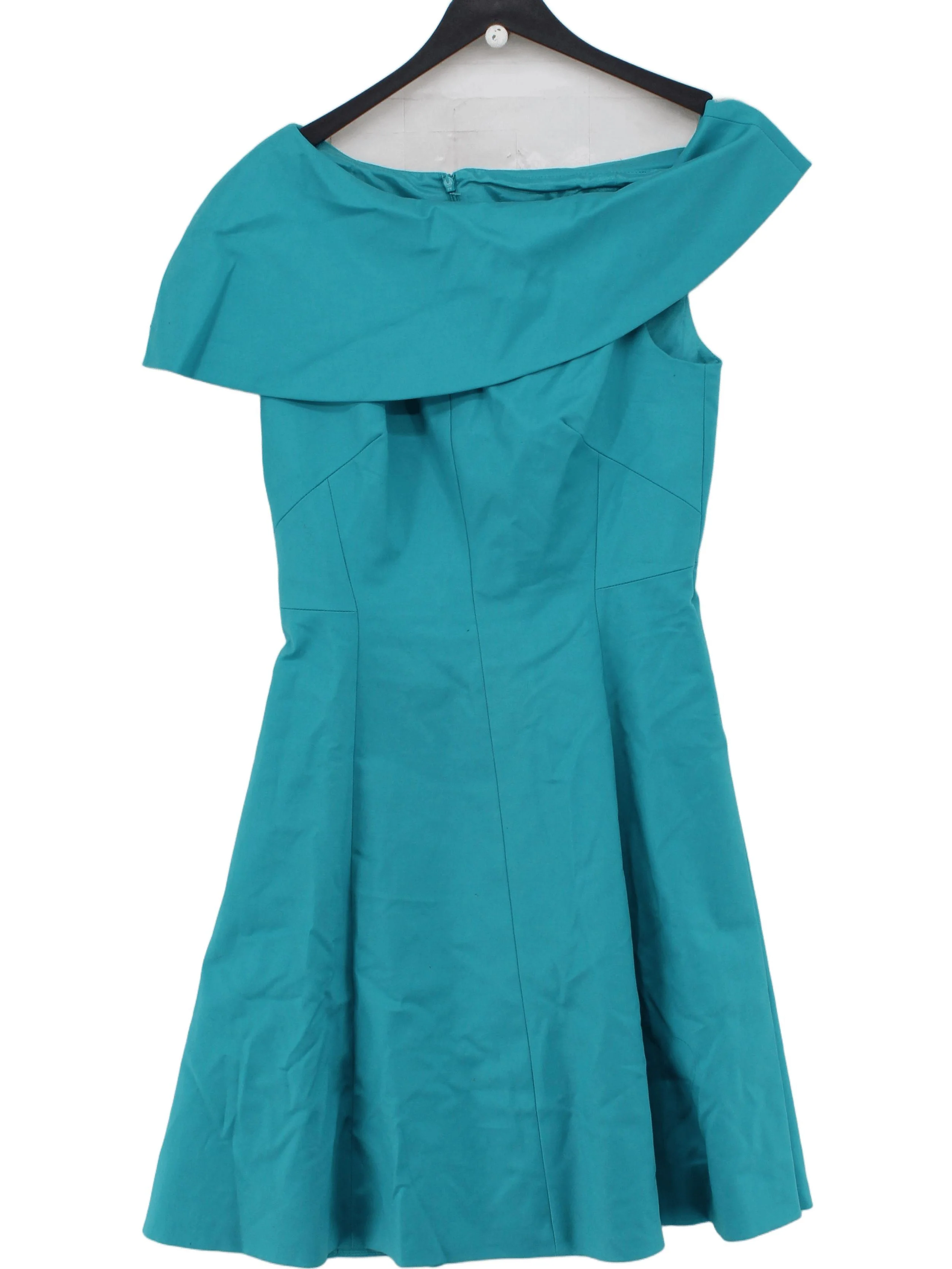 Karen Millen Skater Mini Dress UK12 in Blue