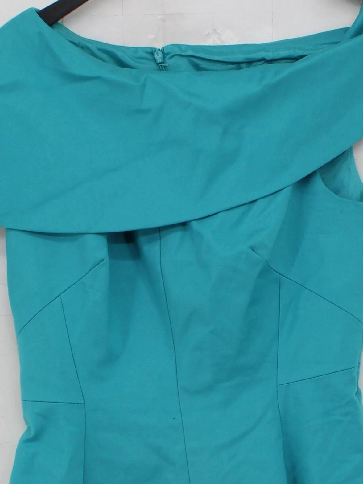 Karen Millen Skater Mini Dress UK12 in Blue - Image 3