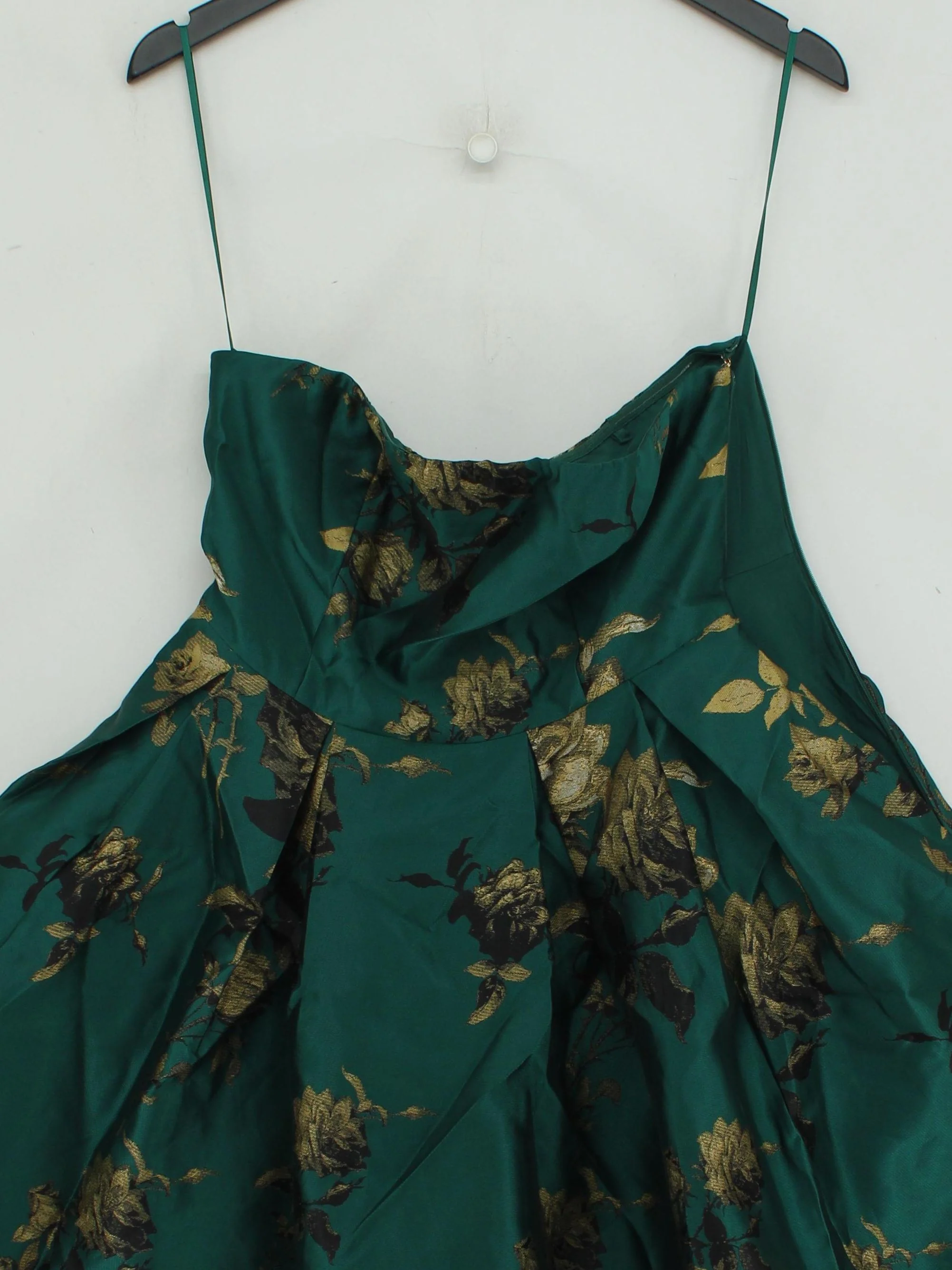 Karen Millen Skater Mini Dress UK12 in Green RRP £159 - Image 3
