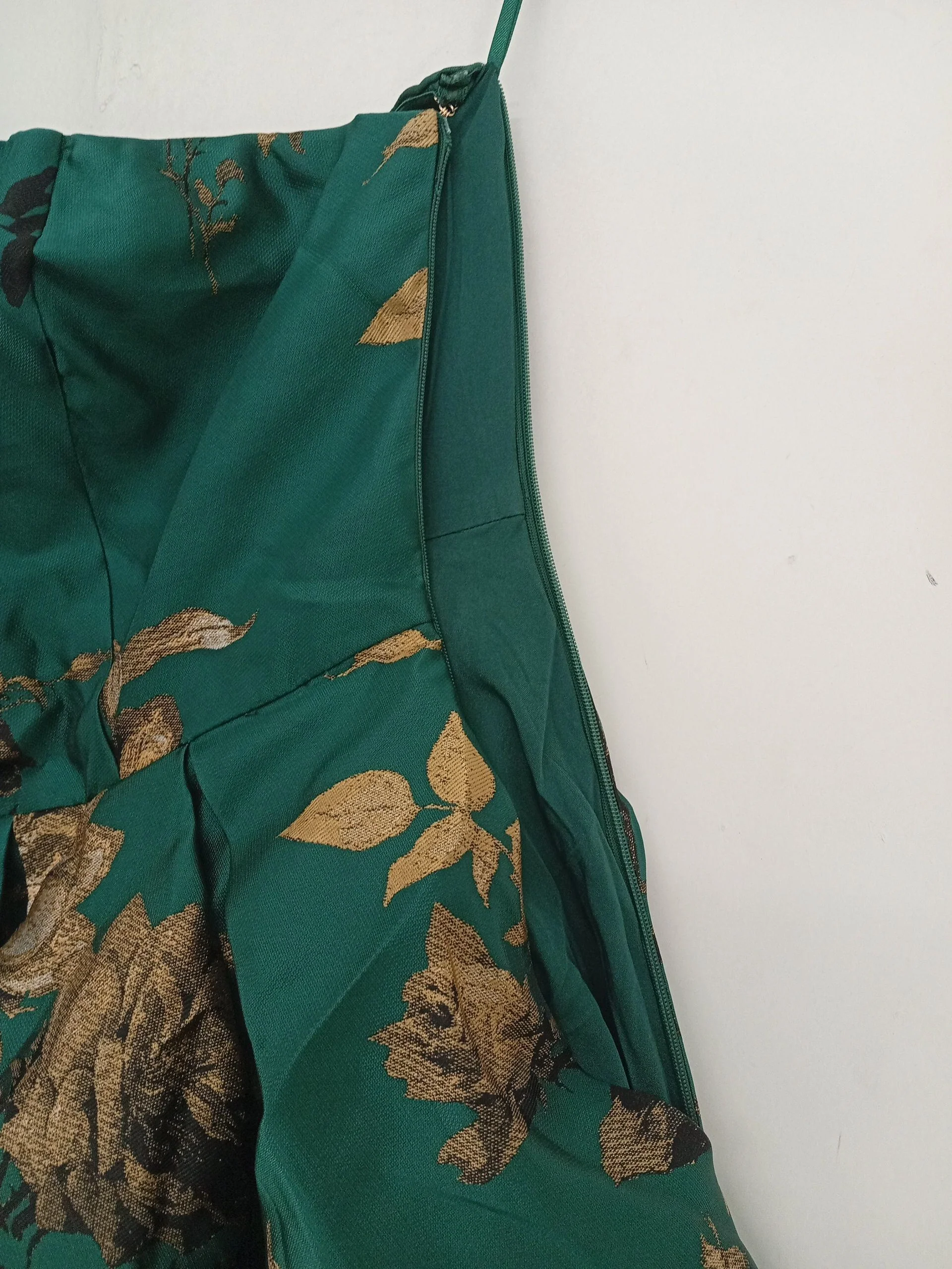Karen Millen Skater Mini Dress UK12 in Green RRP £159 - Image 5