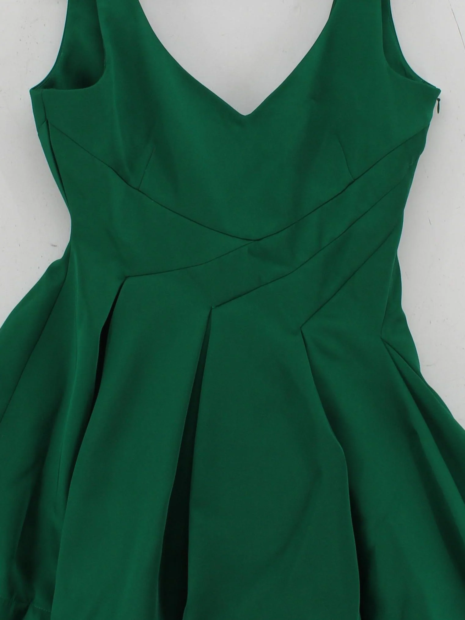 Karen Millen Skater Mini Dress UK12 in Green RRP £249 - Image 3