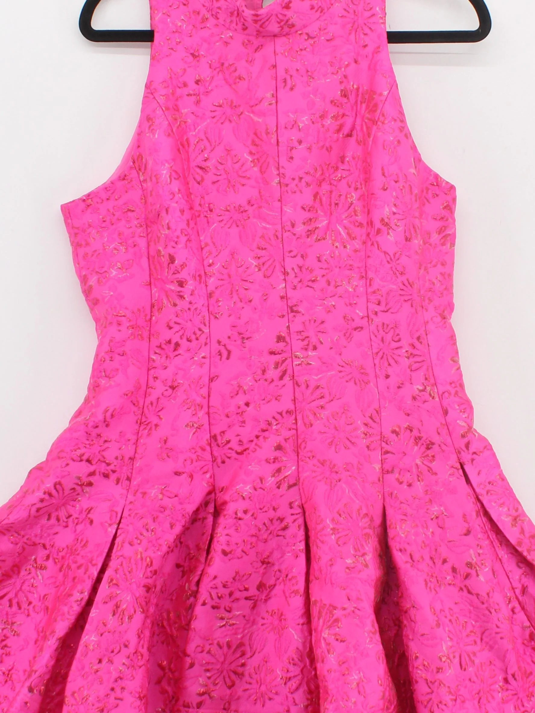 Karen Millen Skater Mini Dress UK12 in Pink RRP £219 - Image 3