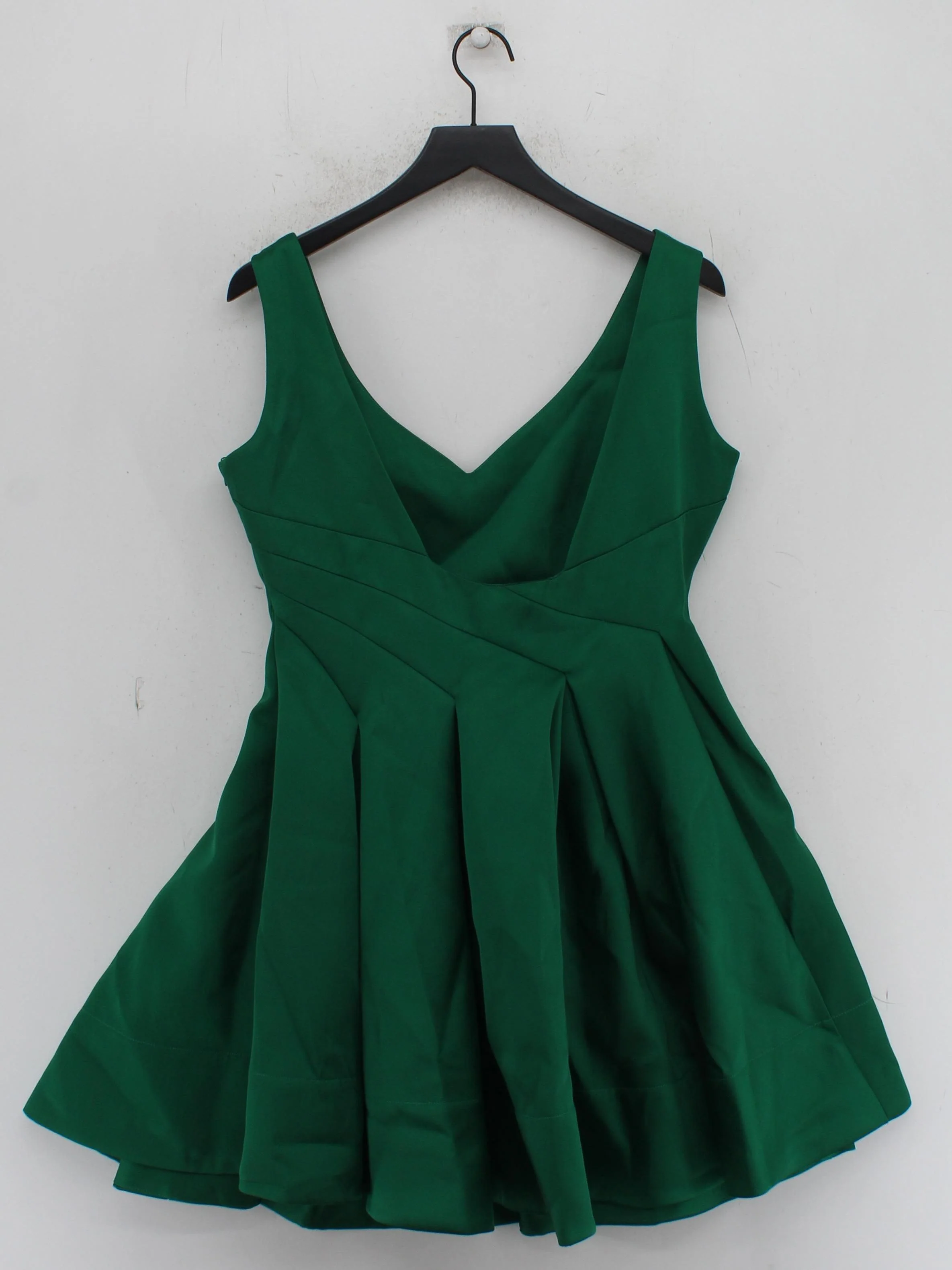Karen Millen Skater Mini Dress UK14 in Green RRP £249 - Image 2
