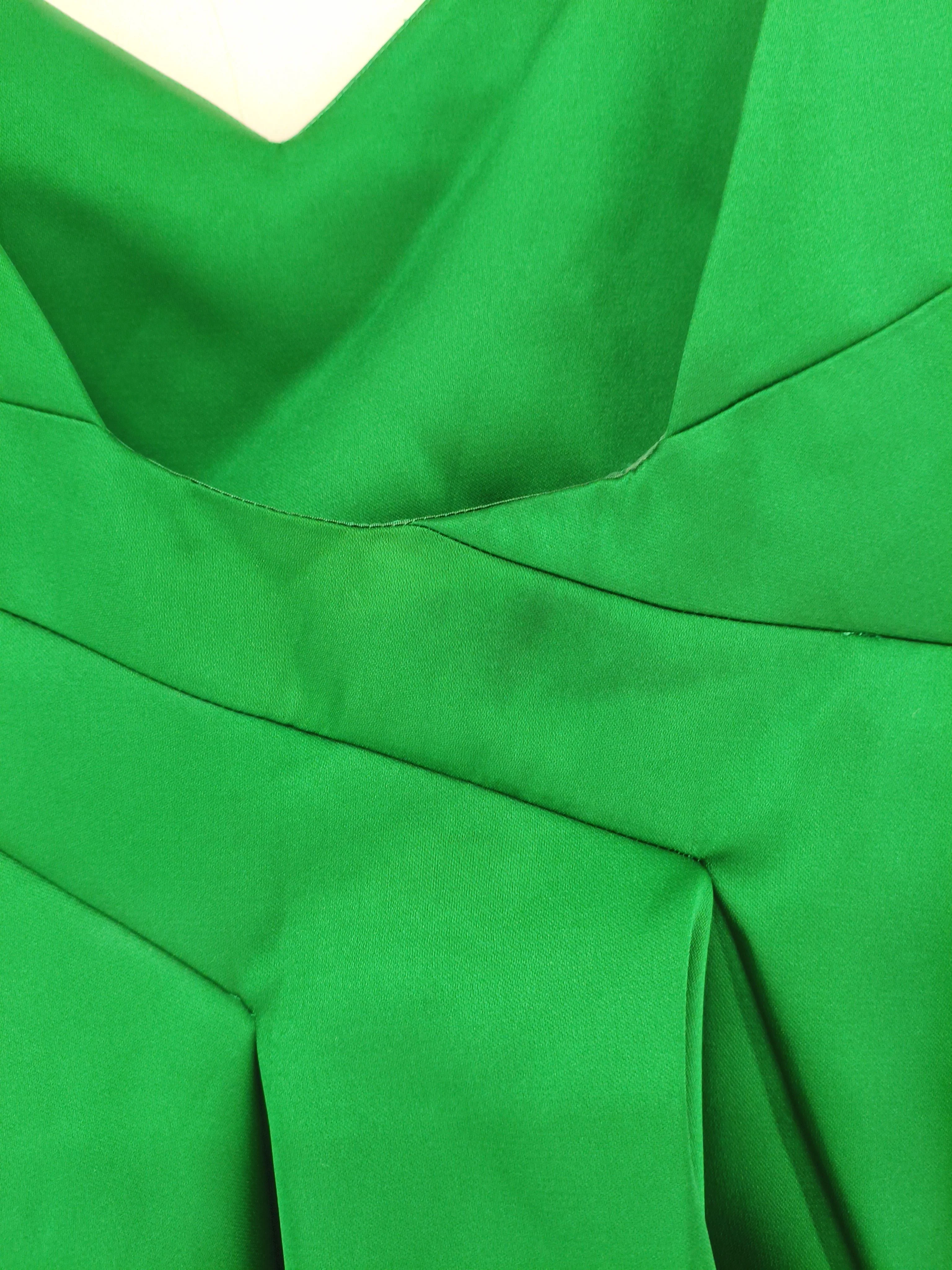 Karen Millen Skater Mini Dress UK14 in Green RRP £249 - Image 5