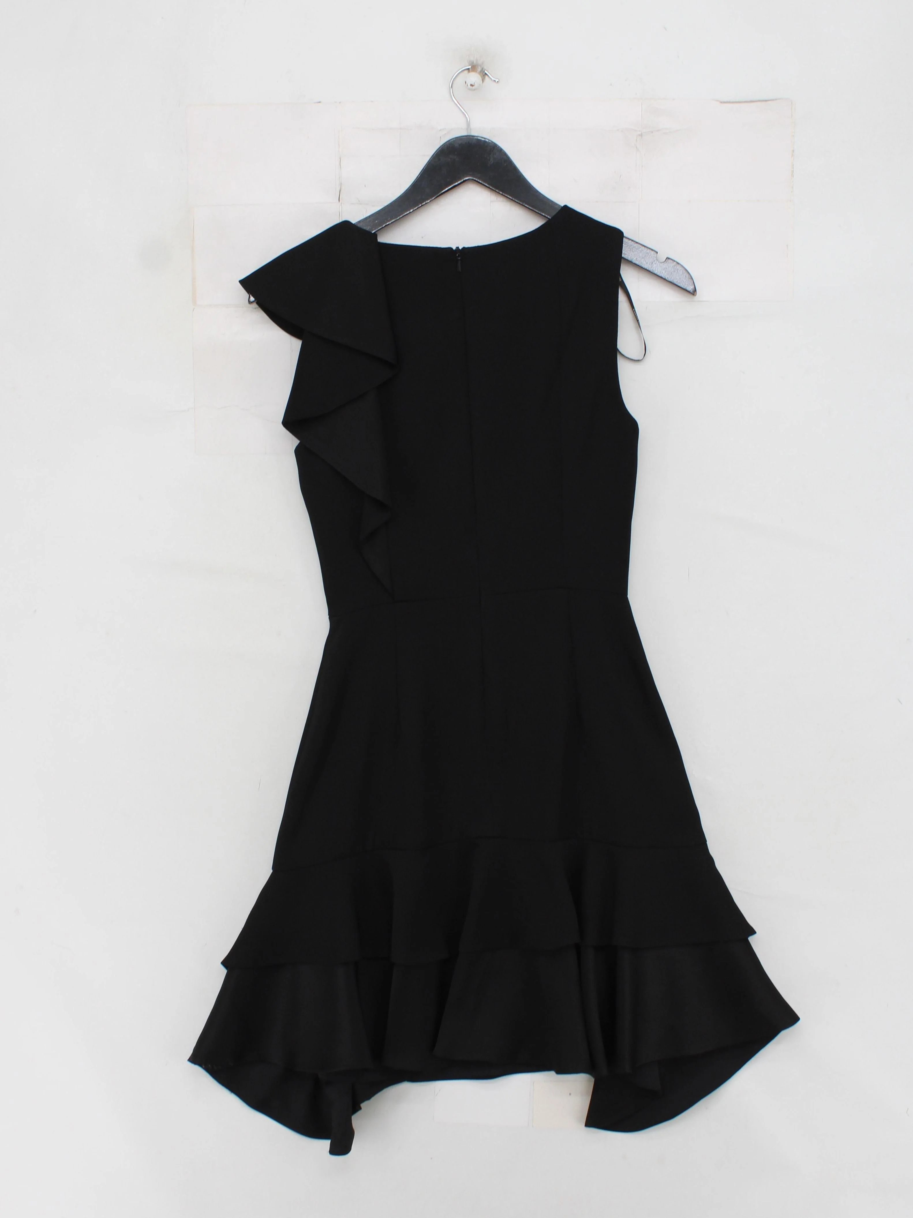 Karen Millen Skater Mini Dress UK6 in Black - Image 2