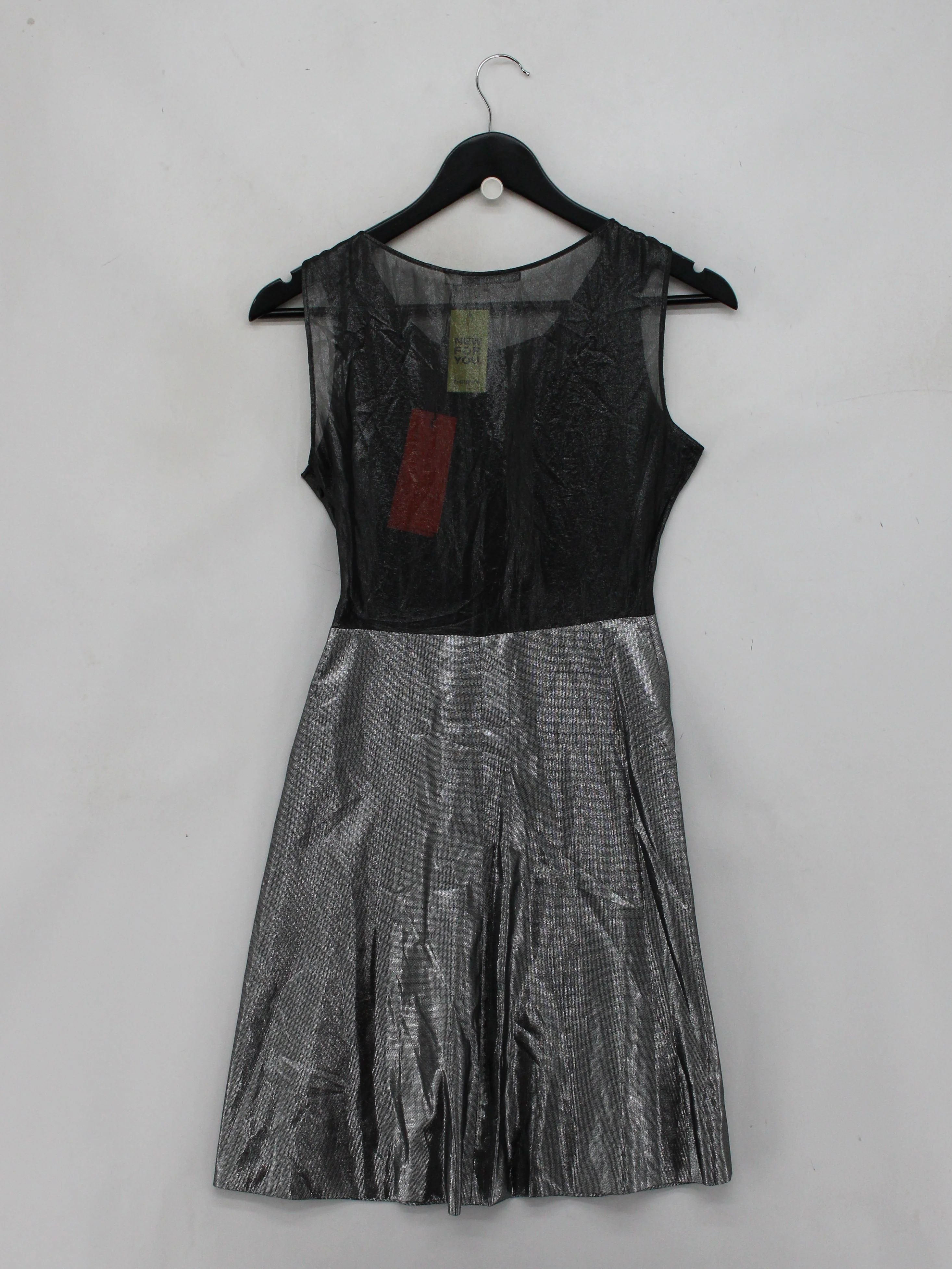 Karen Millen Skater Mini Dress UK8 in Black - Image 2