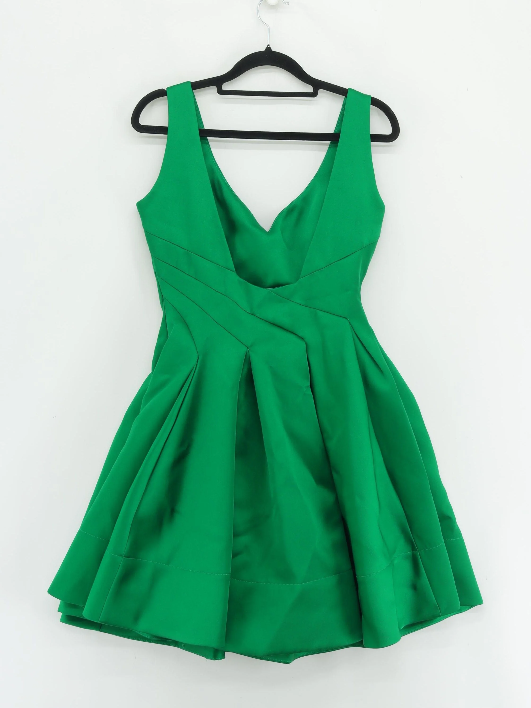 Karen Millen Skater Mini Dress UK8 in Green RRP £249 - Image 2