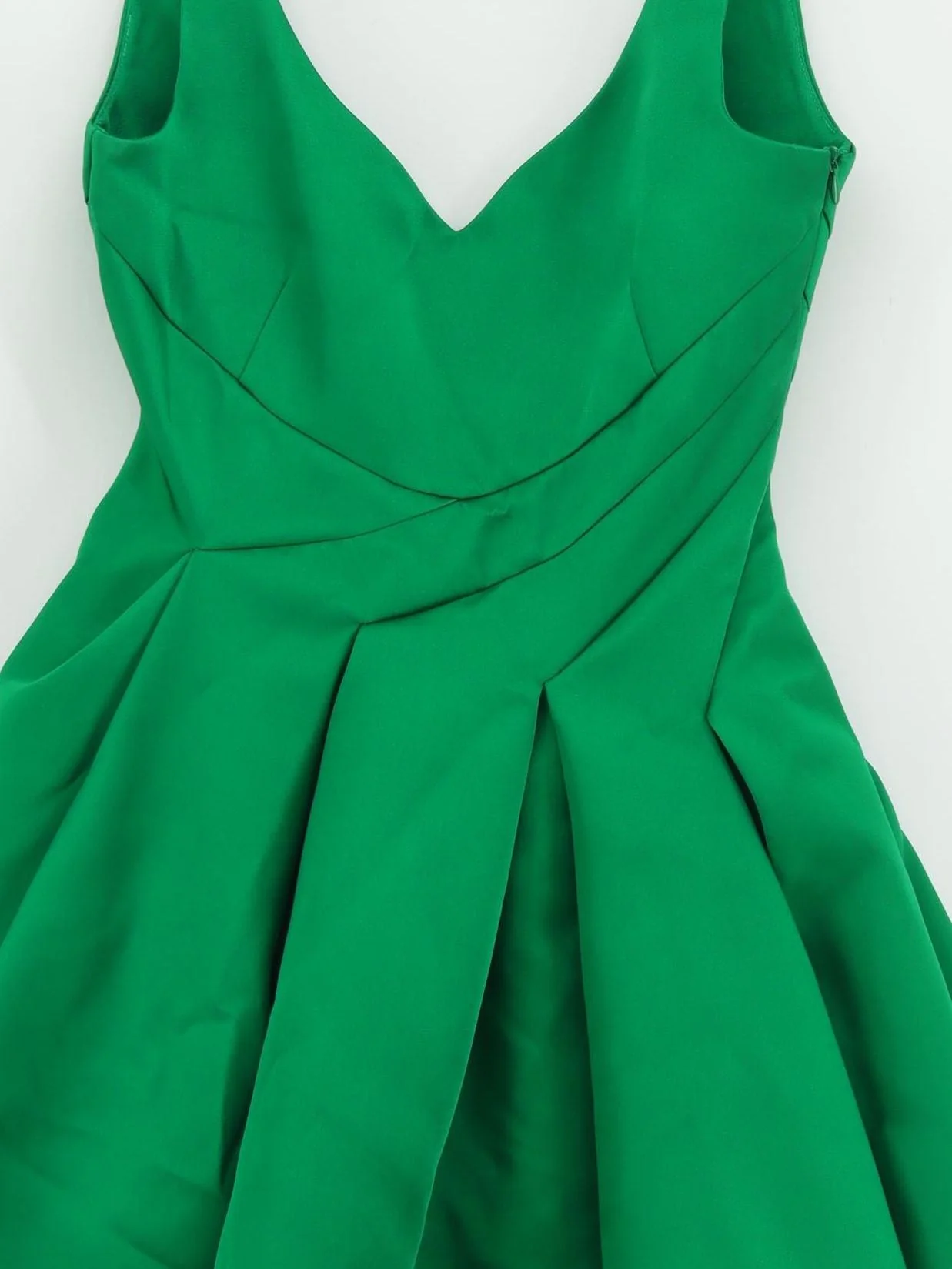 Karen Millen Skater Mini Dress UK8 in Green RRP £249 - Image 3