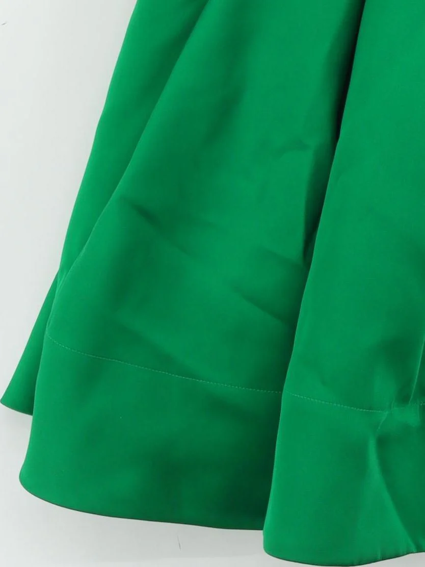 Karen Millen Skater Mini Dress UK8 in Green RRP £249 - Image 4