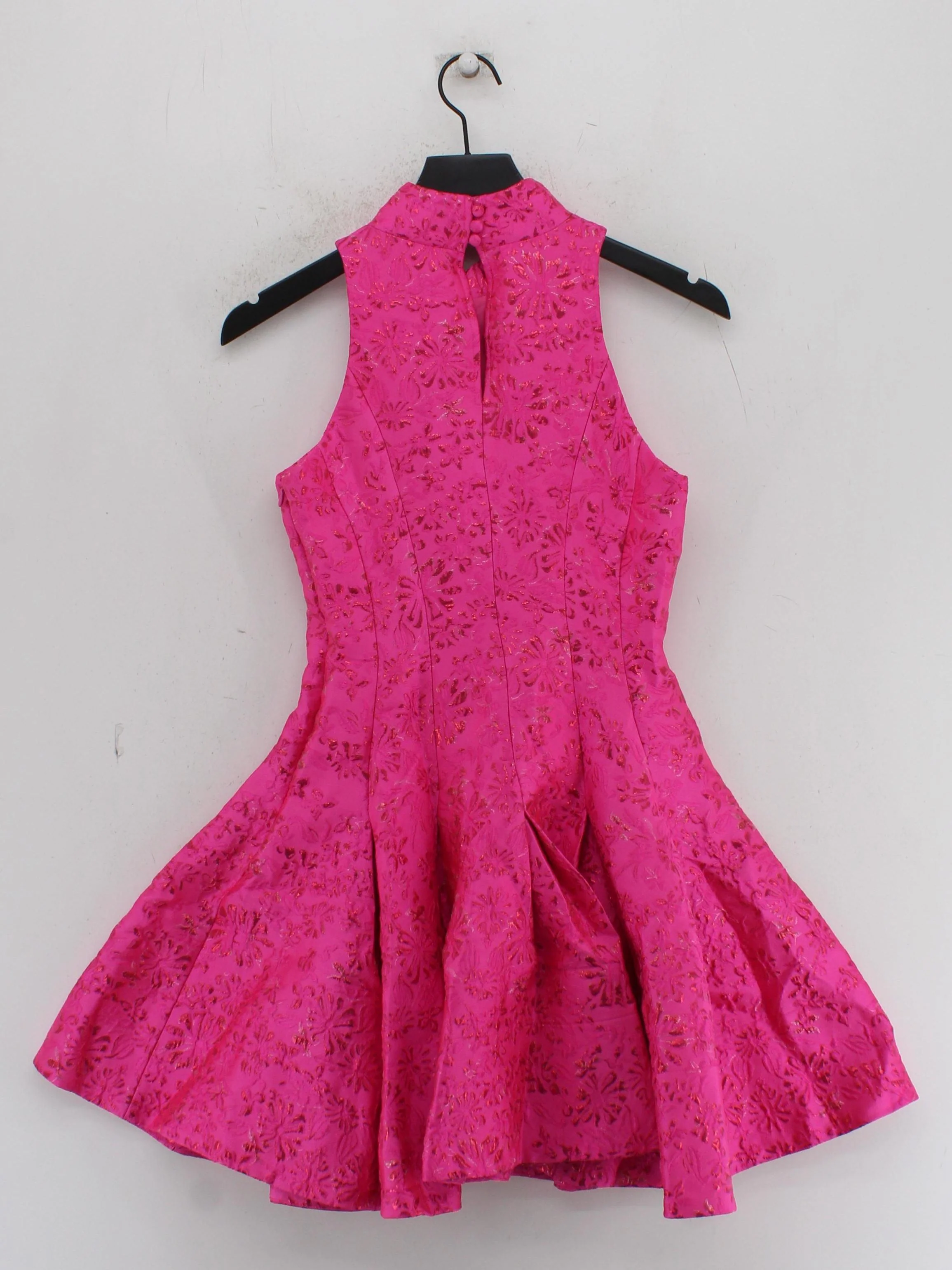 Karen Millen Skater Mini Dress UK8 in Pink RRP £219 - Image 2