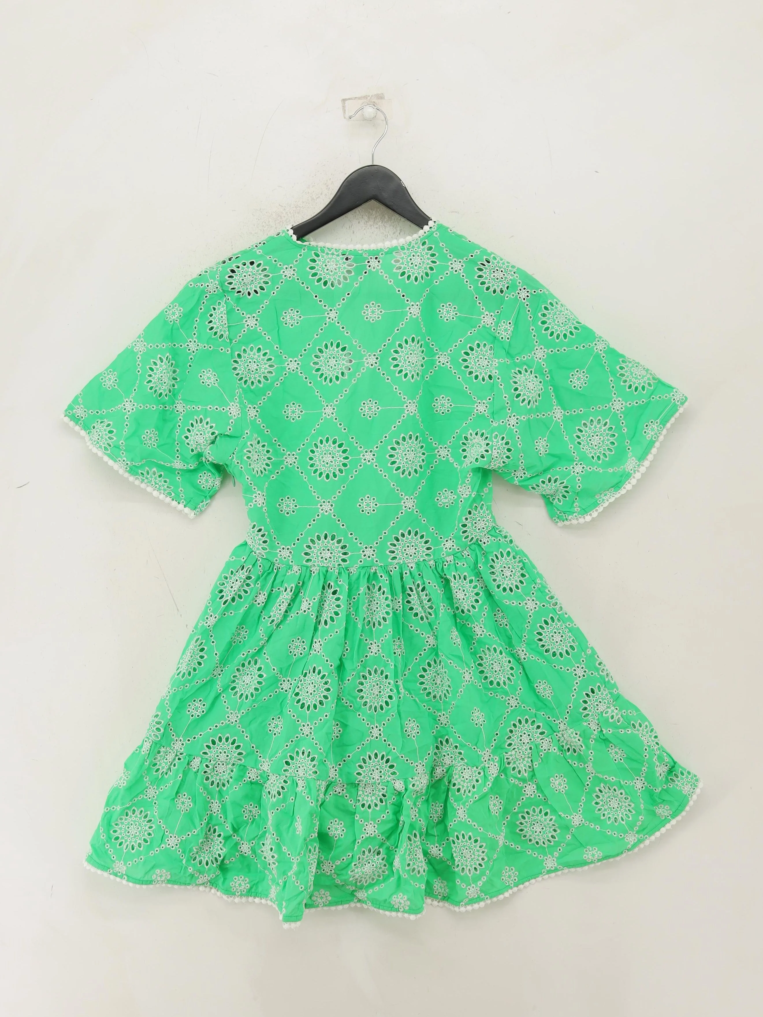 Karen Millen Skater Mini Dress XS in Green RRP £69 - Image 2
