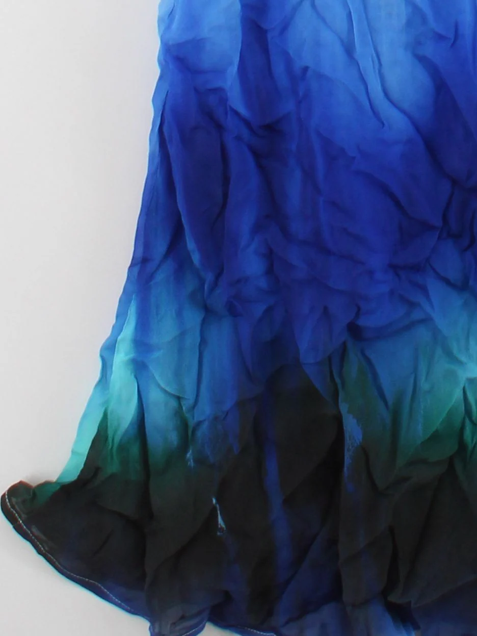 Karen Millen Slip Maxi Dress S in Blue RRP £119 - Image 4