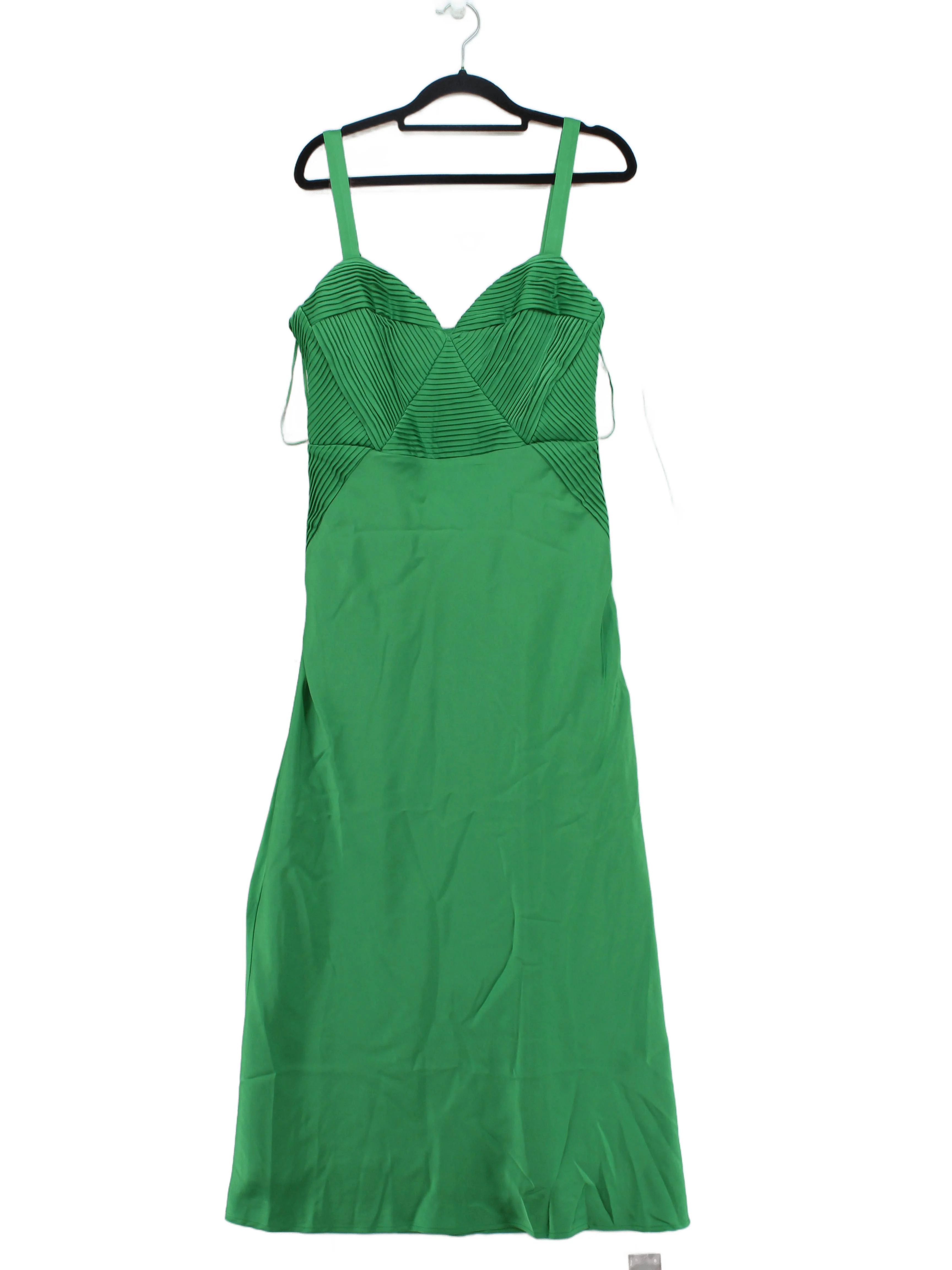 Karen Millen Slip Midi Dress UK10 in Green RRP £149