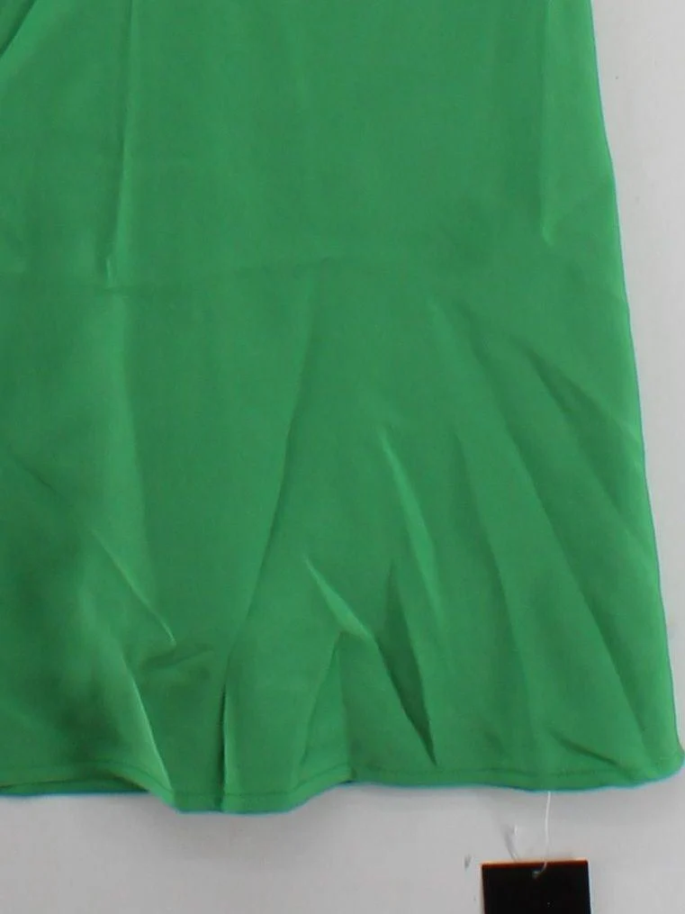 Karen Millen Slip Midi Dress UK10 in Green RRP £149 - Image 4