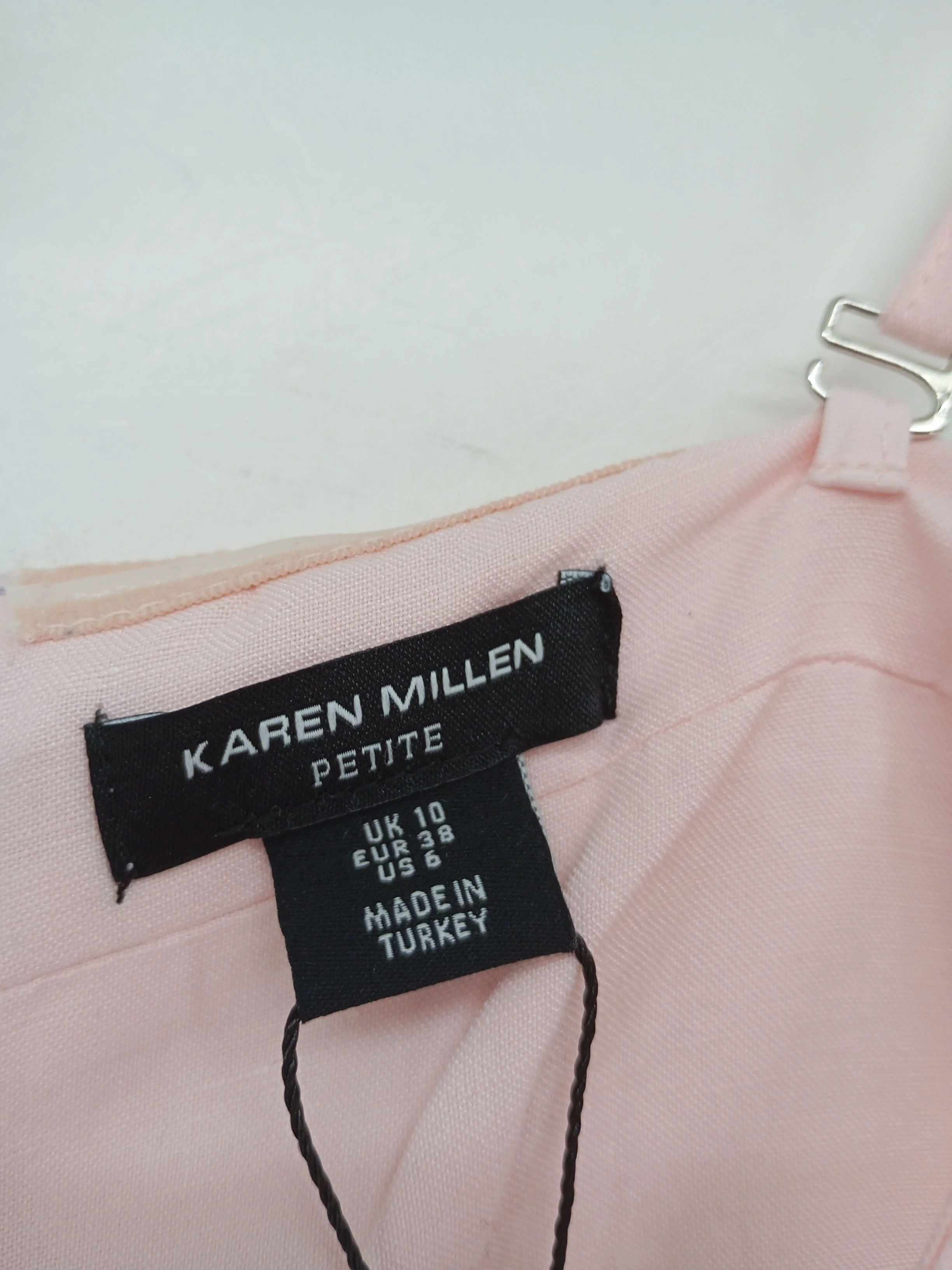 Karen Millen Slip Midi Dress UK10 in Pink RRP £229 - Image 5