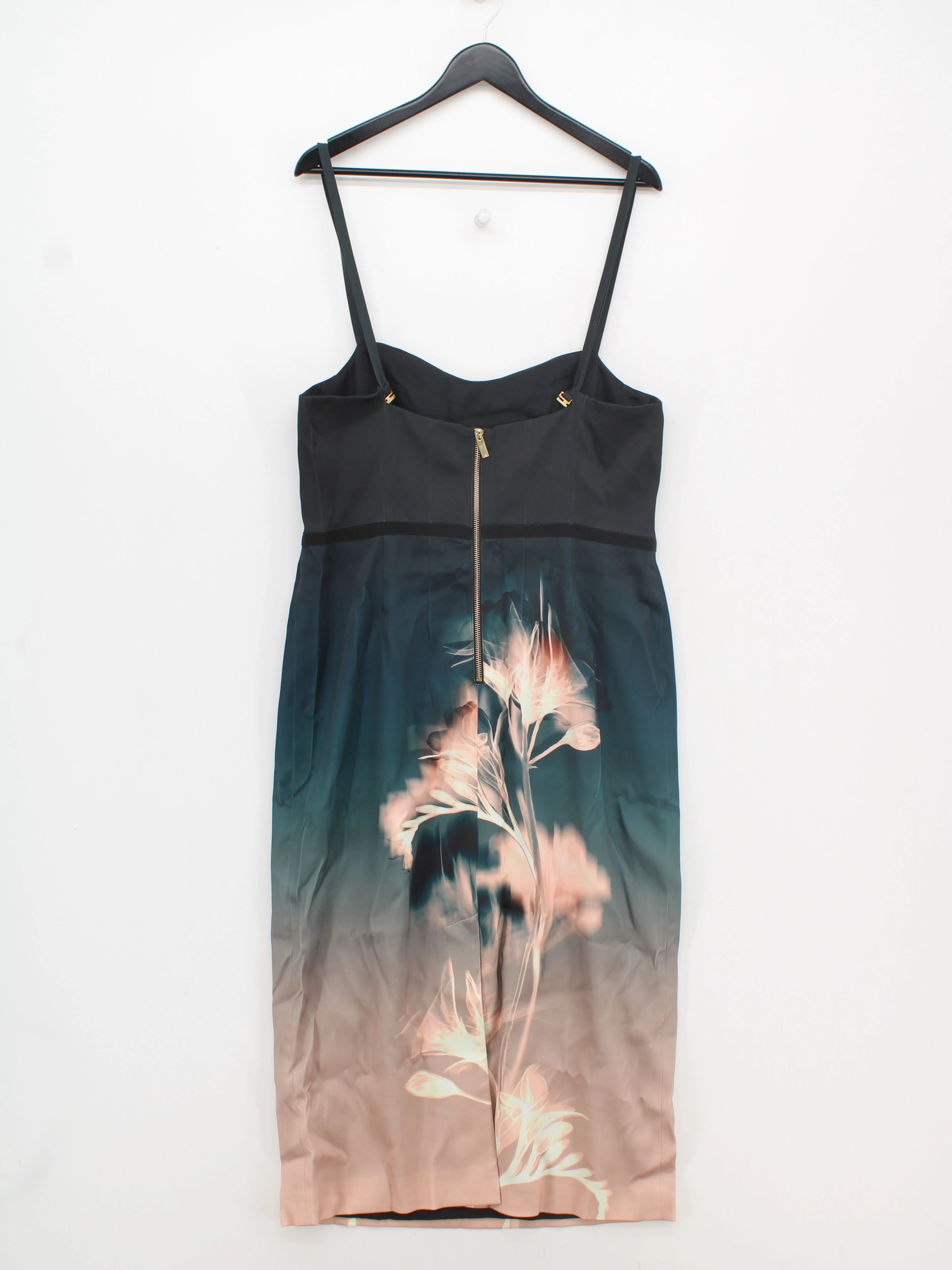 Karen Millen Slip Midi Dress UK16 in Multi RRP £249 - Image 2