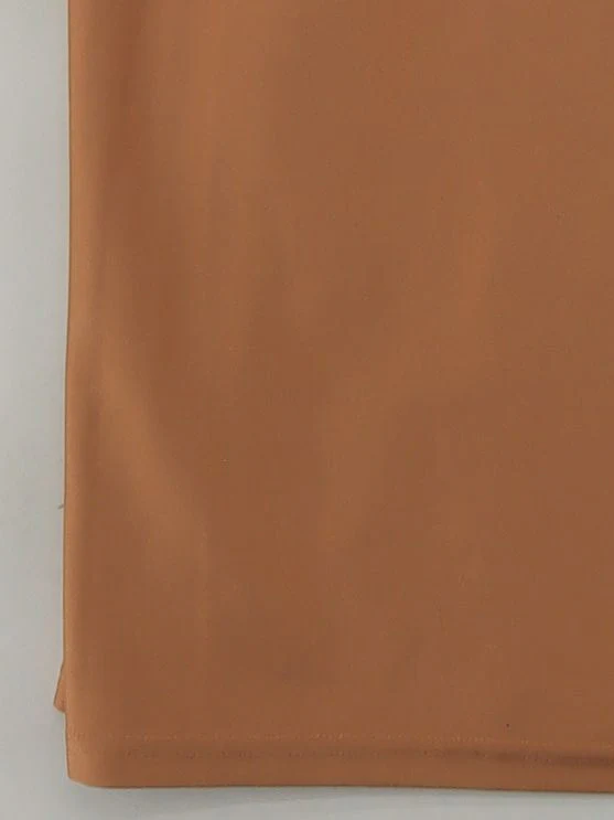 Karen Millen Slip Mini Dress M in Tan - Image 4