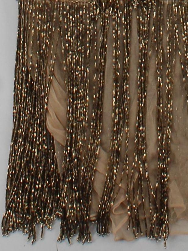 Karen Millen Tank Midi Dress UK16 in Gold RRP £469 - Image 4