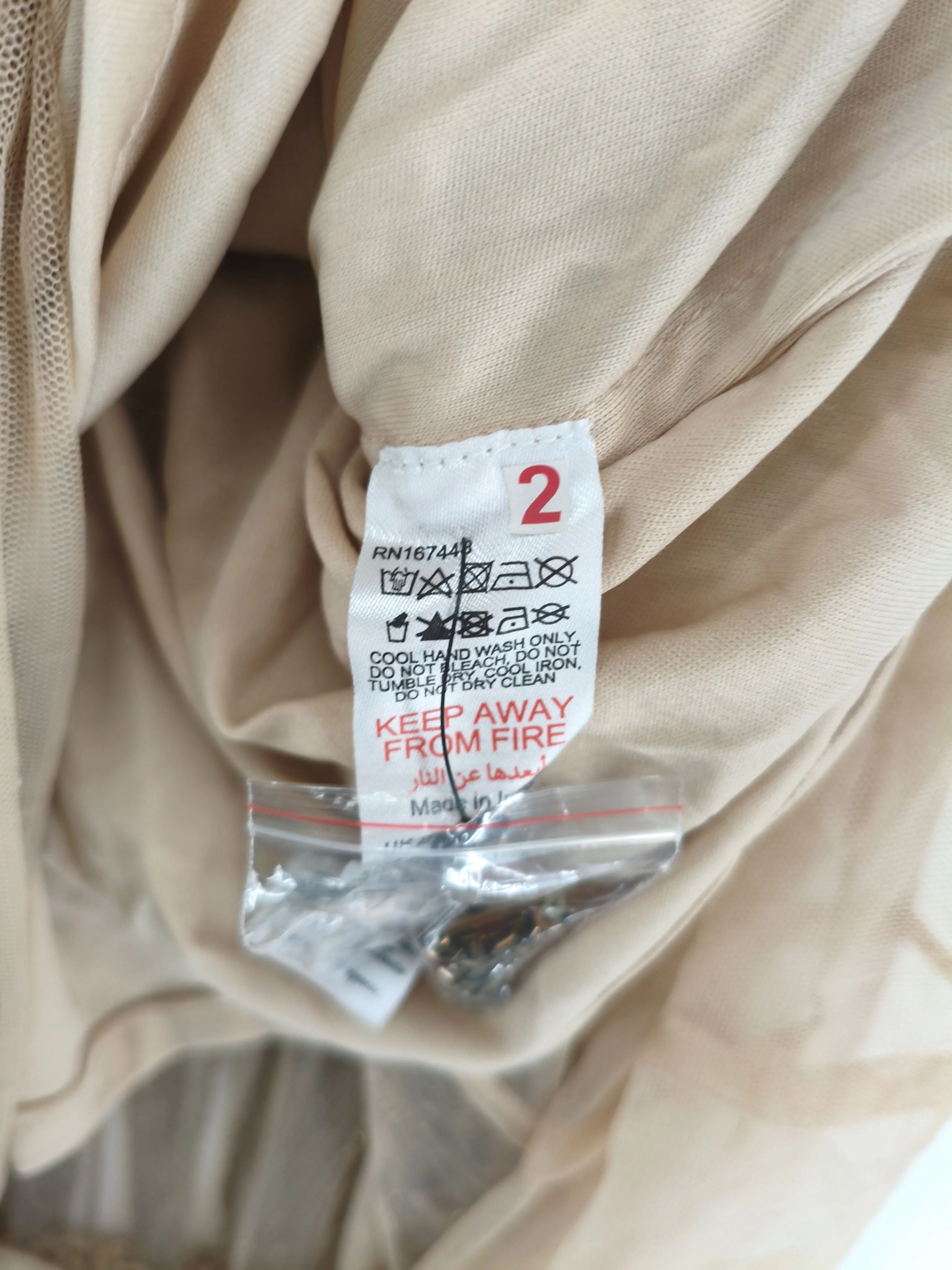 Karen Millen Tank Midi Dress UK16 in Gold RRP £469 - Image 6