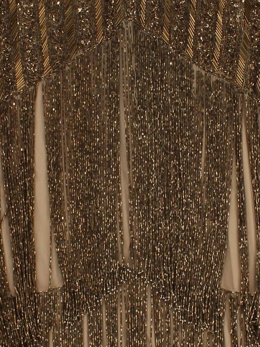 Karen Millen Tank Midi Dress UK16 in Gold RRP £469 - Image 3