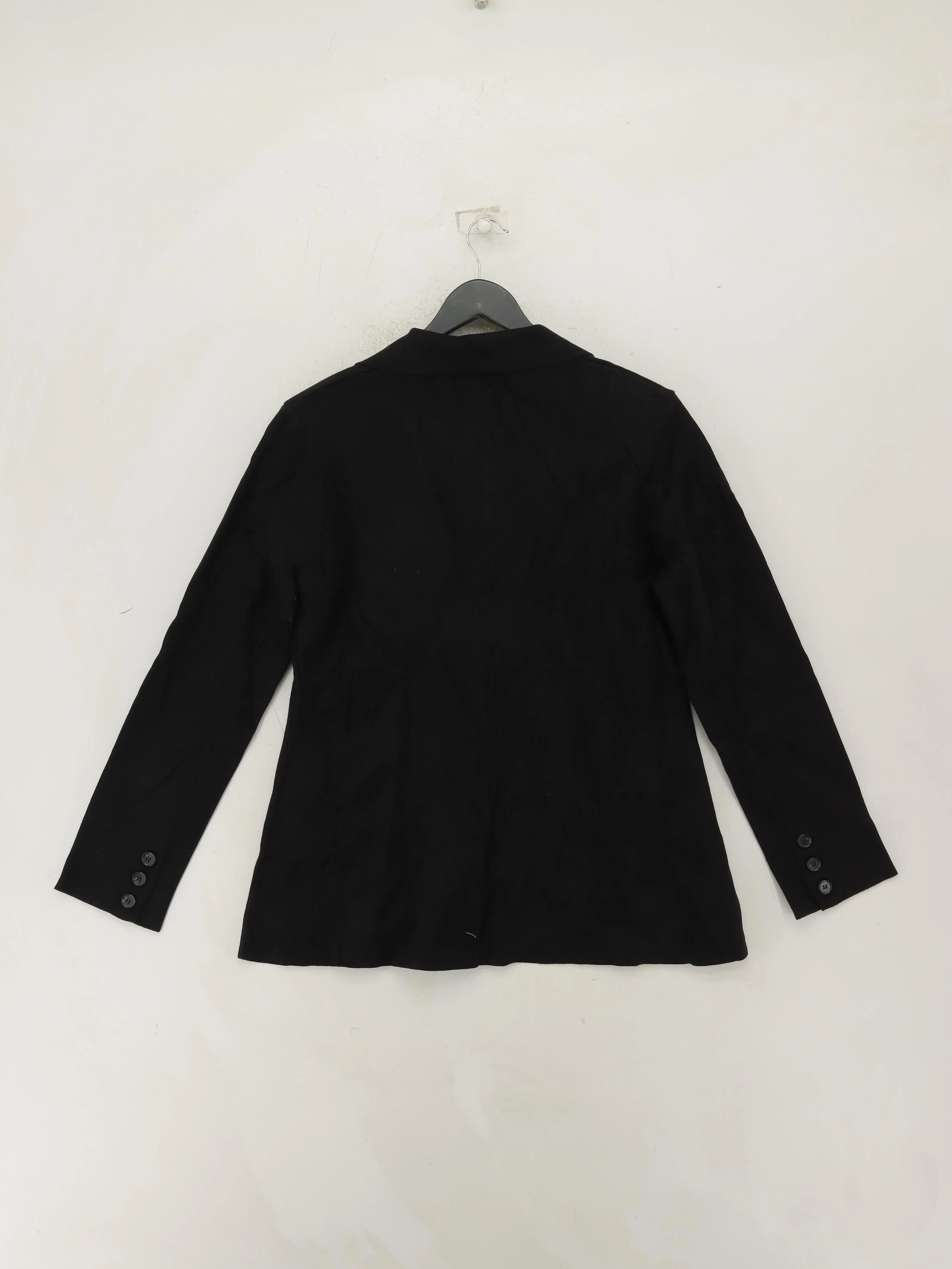 Karen Millen Women's Blazer L Black Viscose with Polyamide Overcoat - Image 2