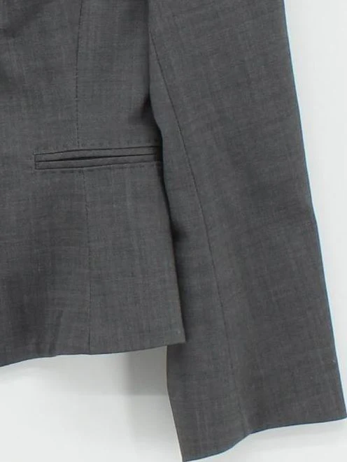Karen Millen Women's Blazer UK 10 Grey Wool with Elastane Overcoat - Image 4