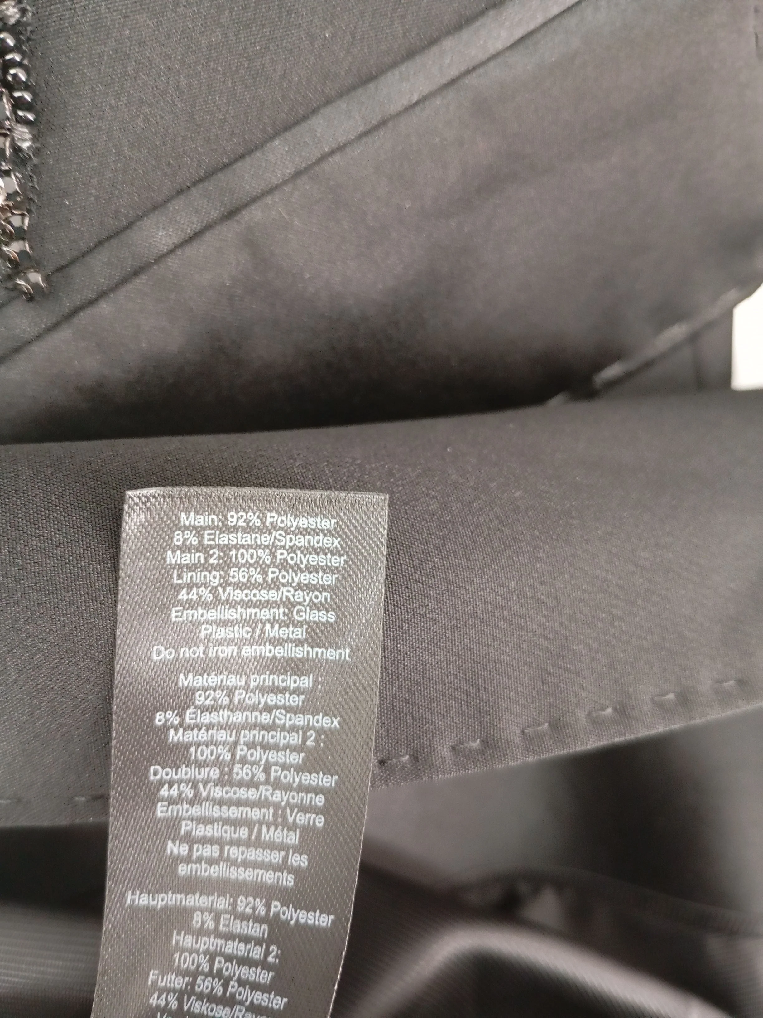 Karen Millen Women's Blazer UK 12 Black Polyester - Image 8