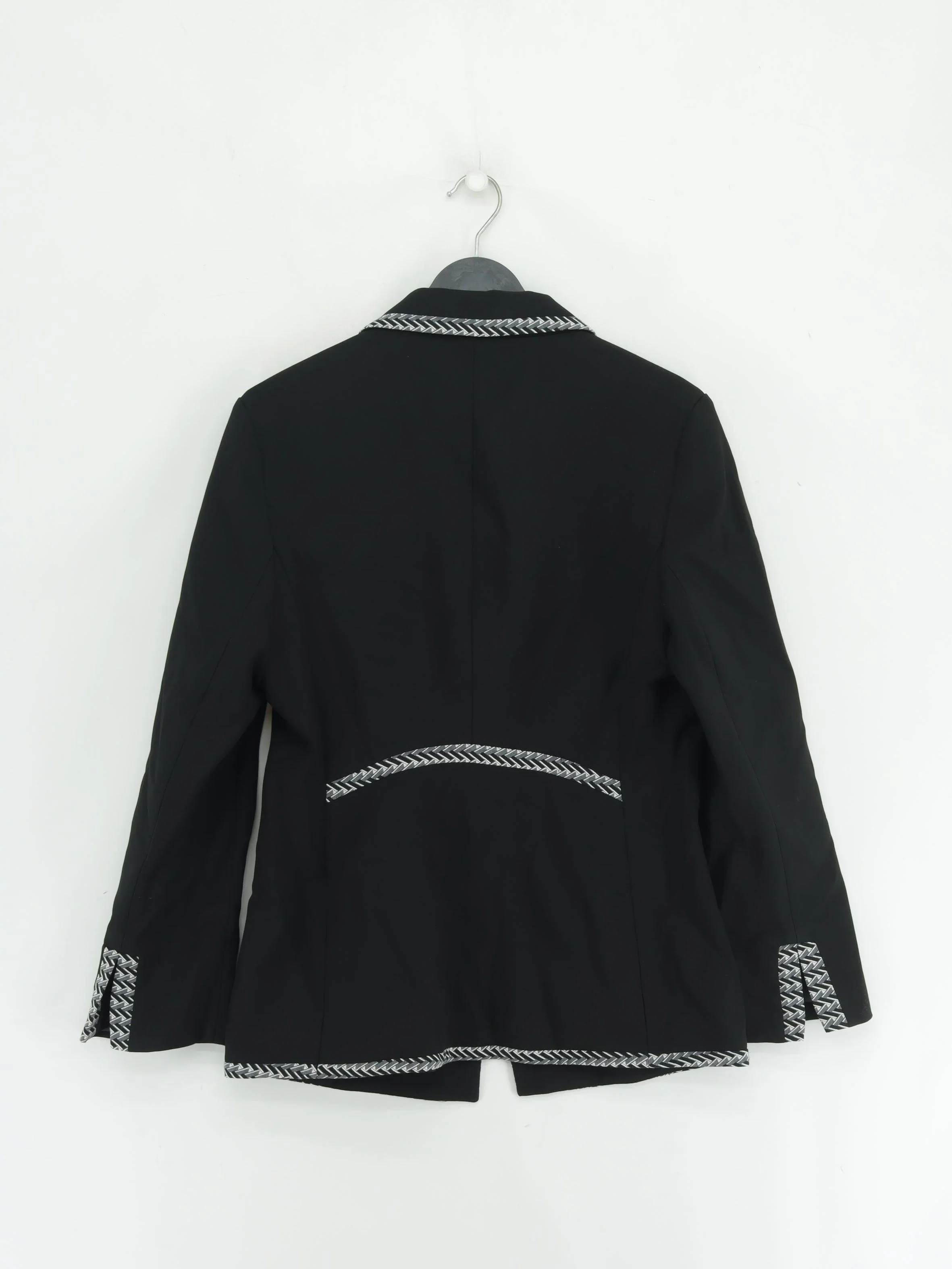 Karen Millen Women's Blazer UK 12 Black Polyester New with tags - Image 2