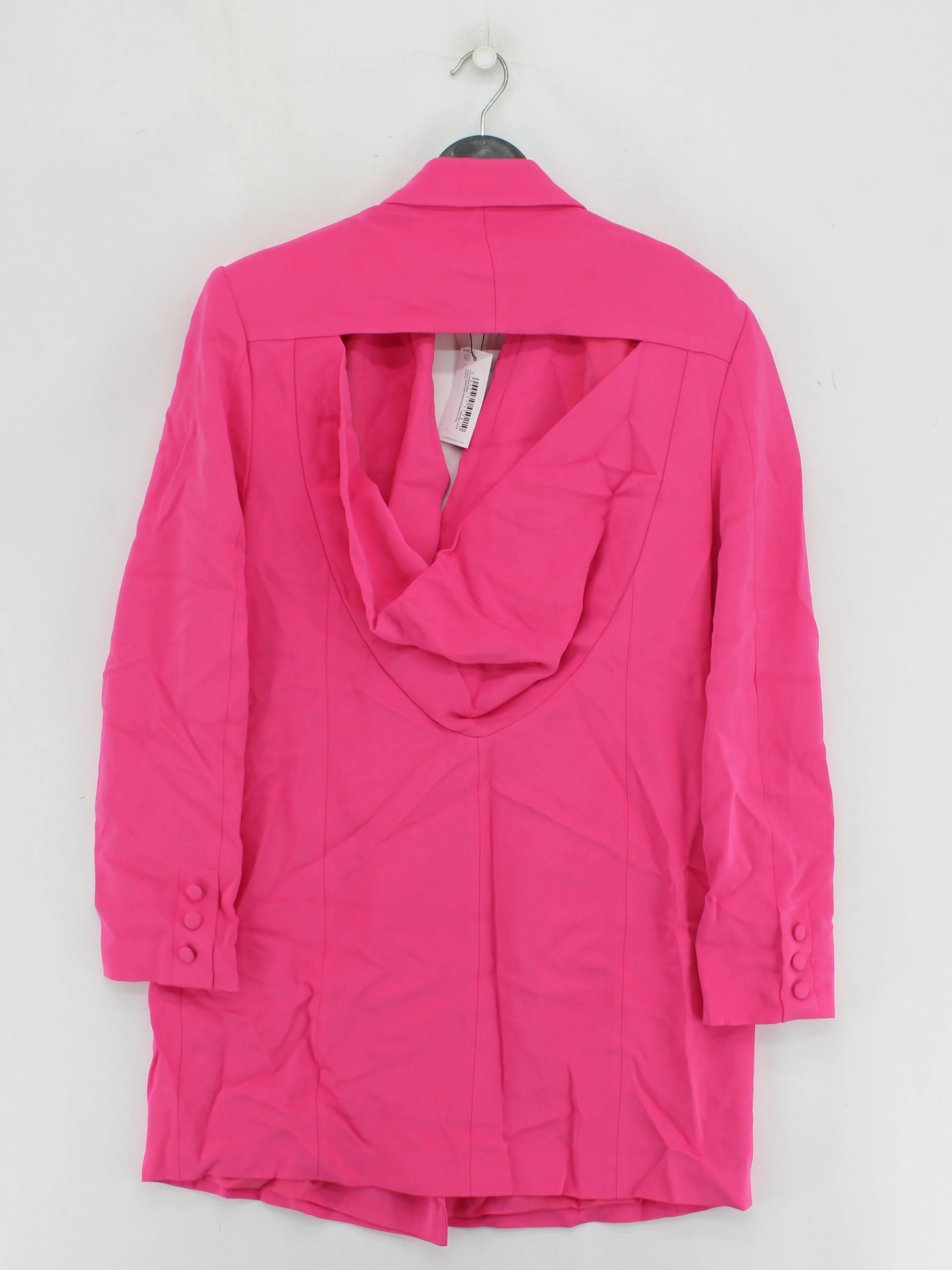 Karen Millen Women's Blazer UK 14 Pink Viscose New with tags - Image 2