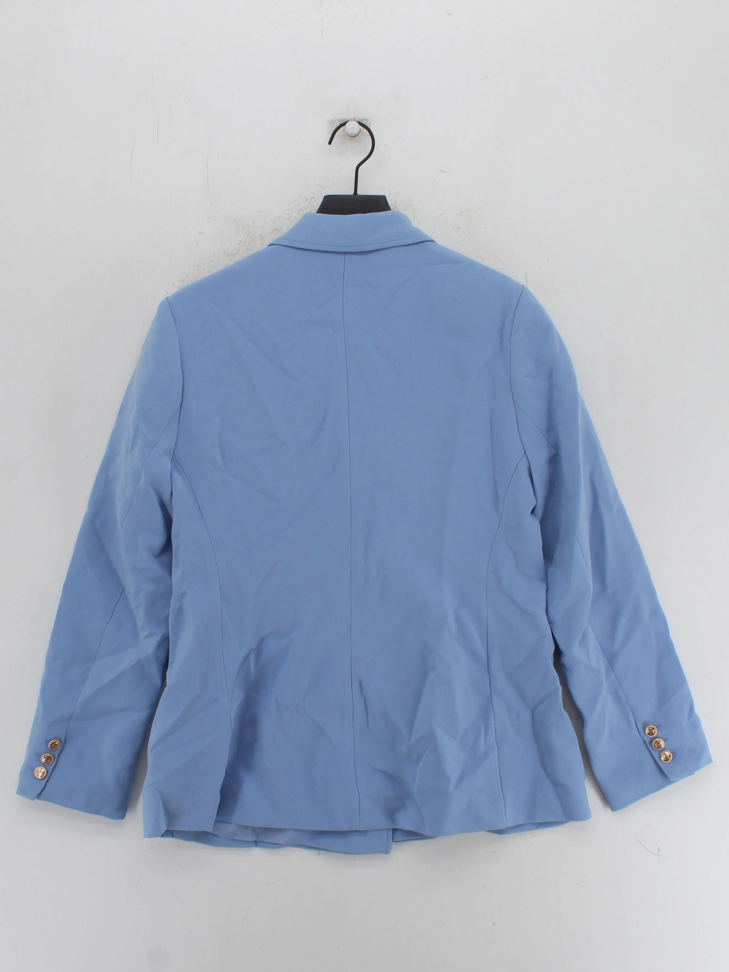 Karen Millen Women's Blazer UK 16 Blue Polyester with Elastane Overcoat - Image 2
