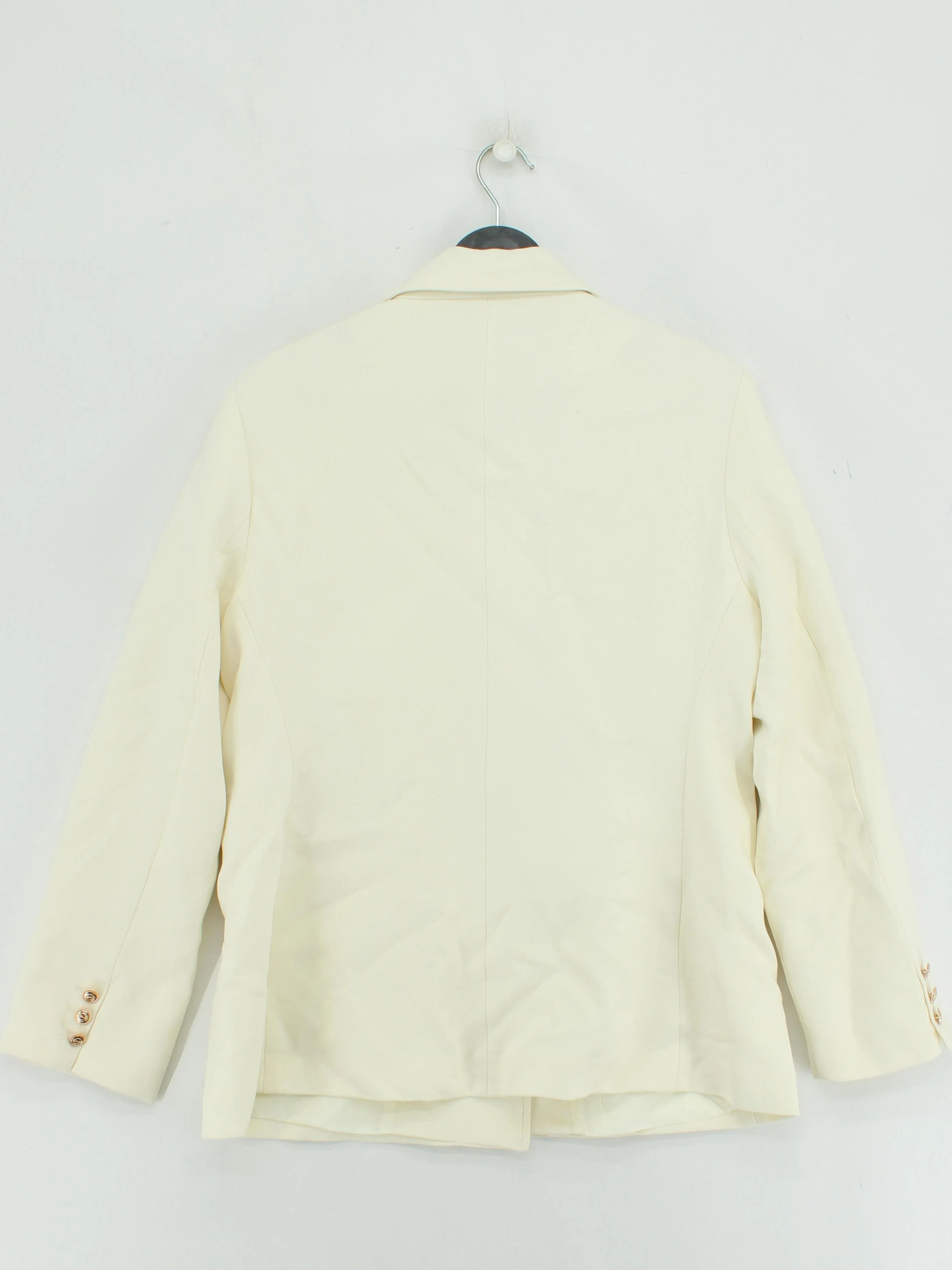 Karen Millen Women's Blazer UK 16 Cream Polyester New with tags - Image 2