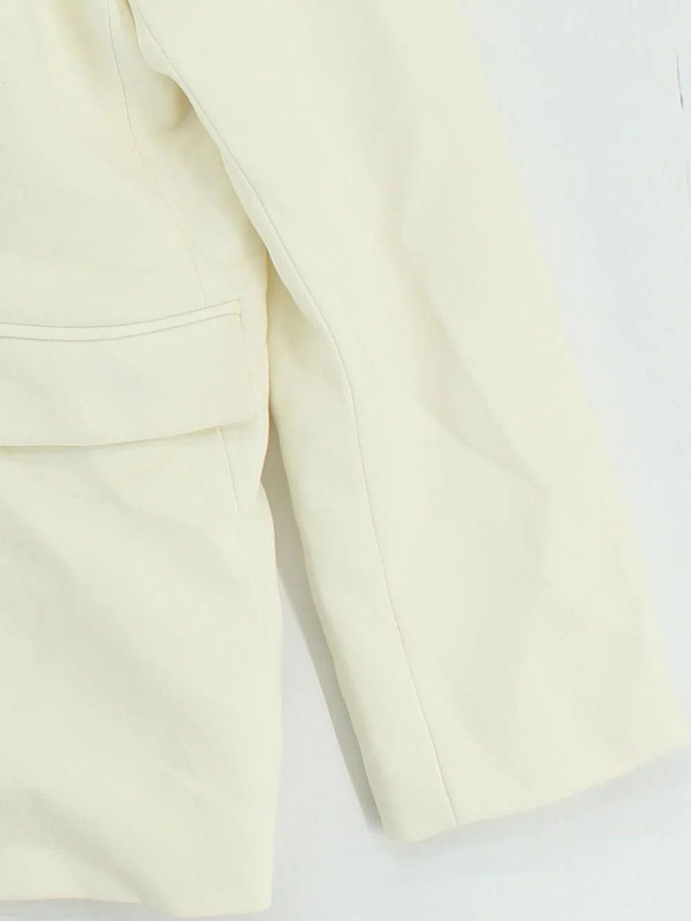 Karen Millen Women's Blazer UK 16 Cream Polyester New with tags - Image 4