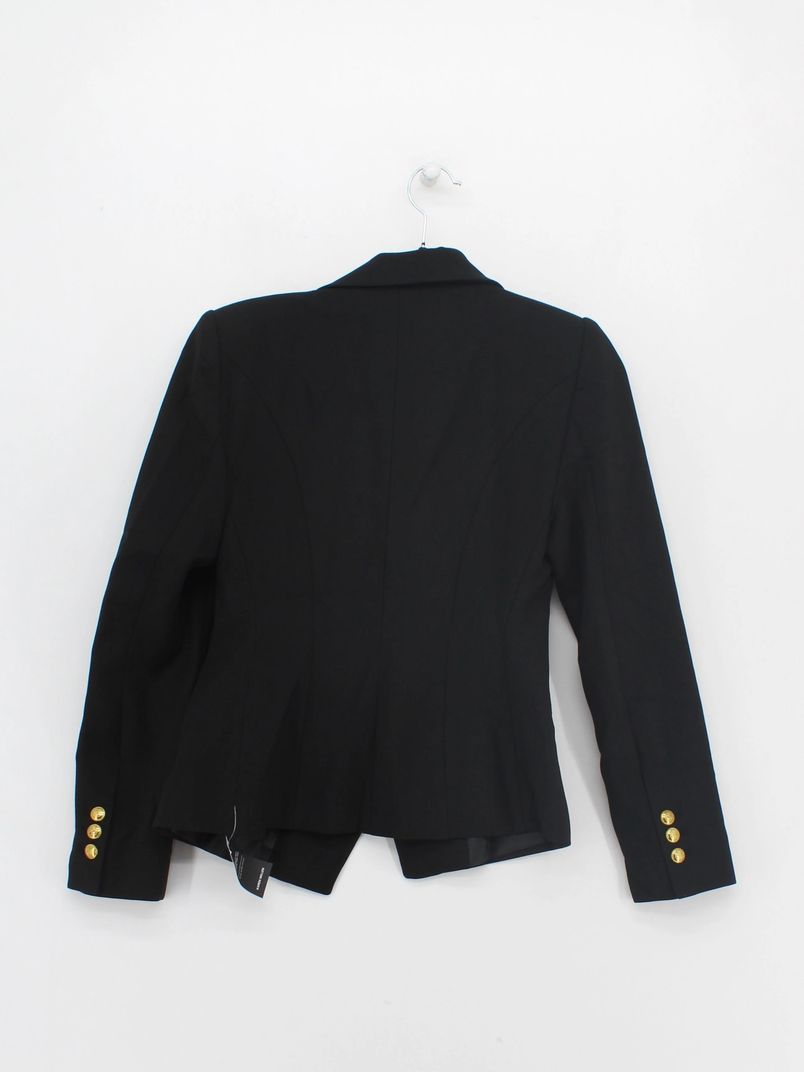 Karen Millen Women's Blazer UK 6 Black Polyester New with tags - Image 2