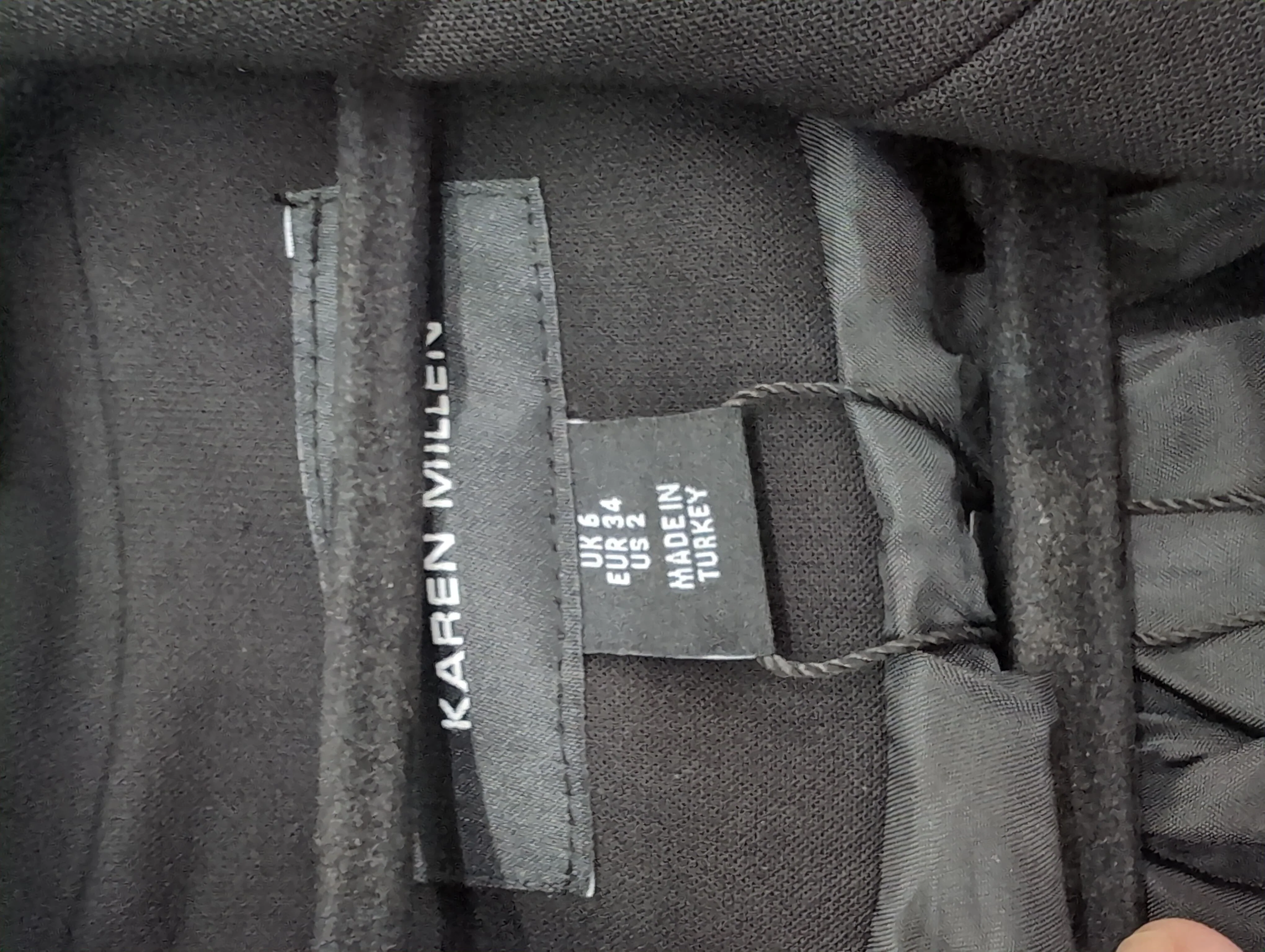 Karen Millen Women's Blazer UK 6 Black Polyester New with tags - Image 5