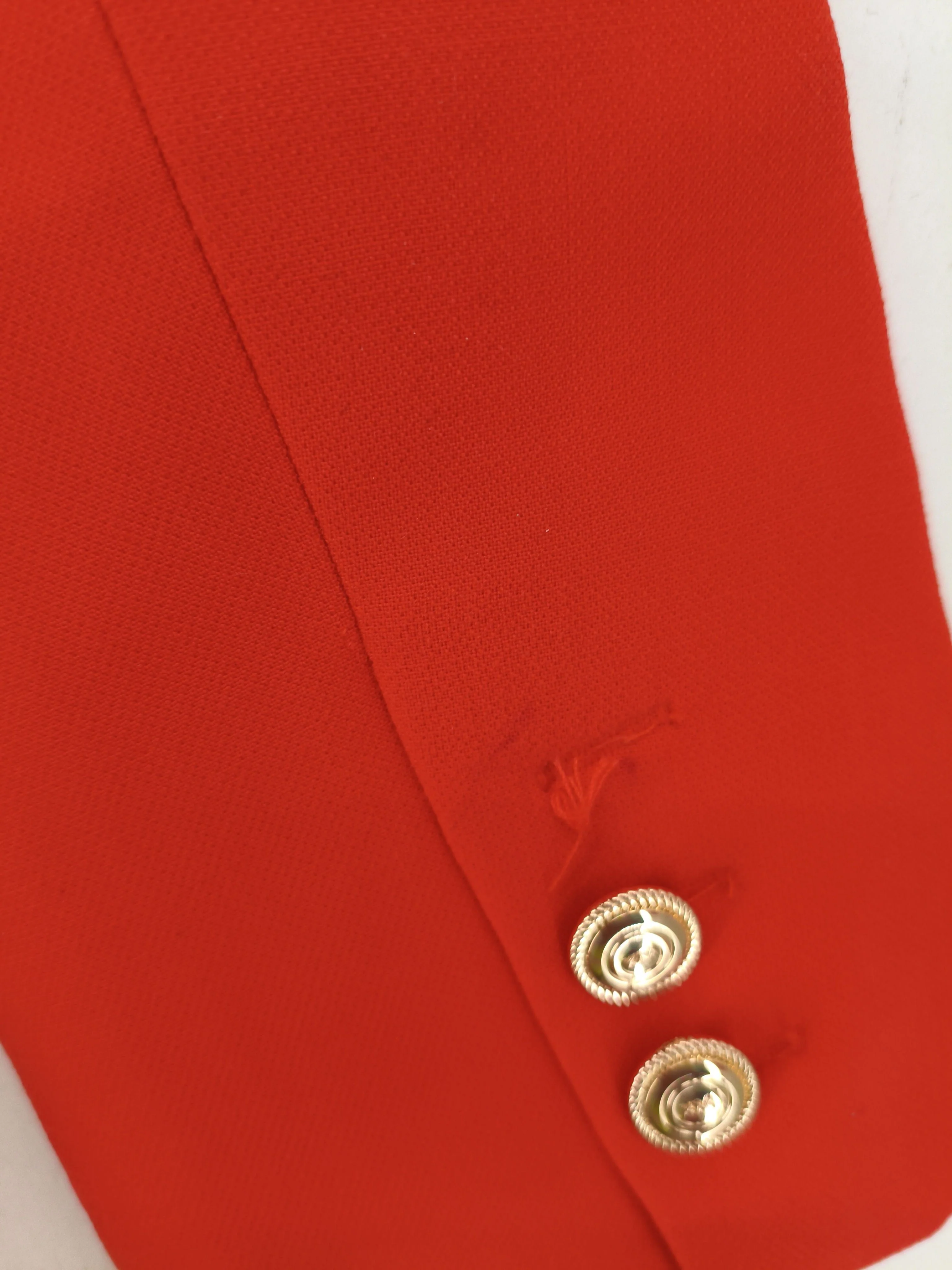 Karen Millen Women's Blazer UK 6 Red Polyester with Viscose, Elastane Overcoat - Image 5
