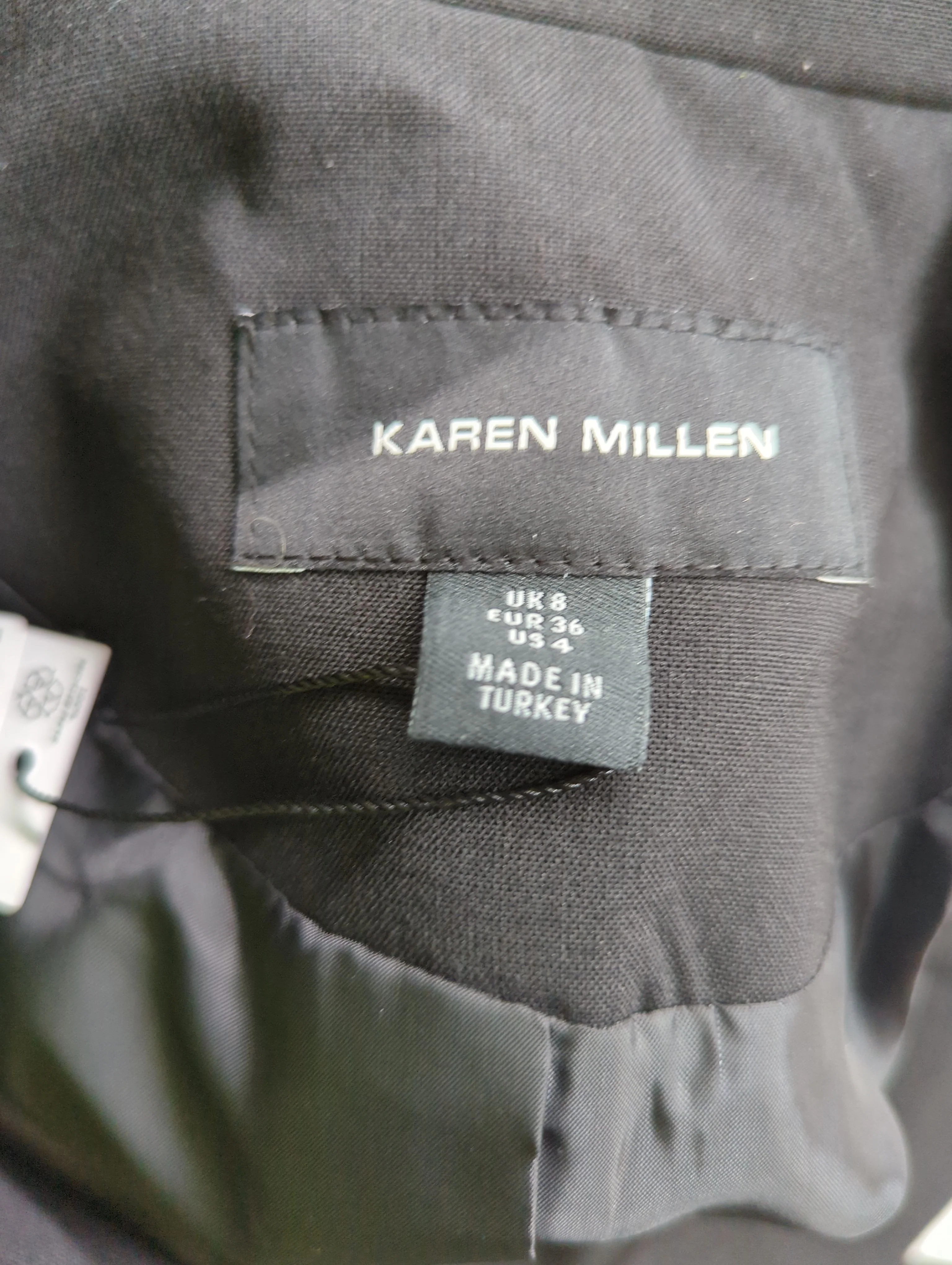 Karen Millen Women's Blazer UK 8 Black Polyester New with tags - Image 6