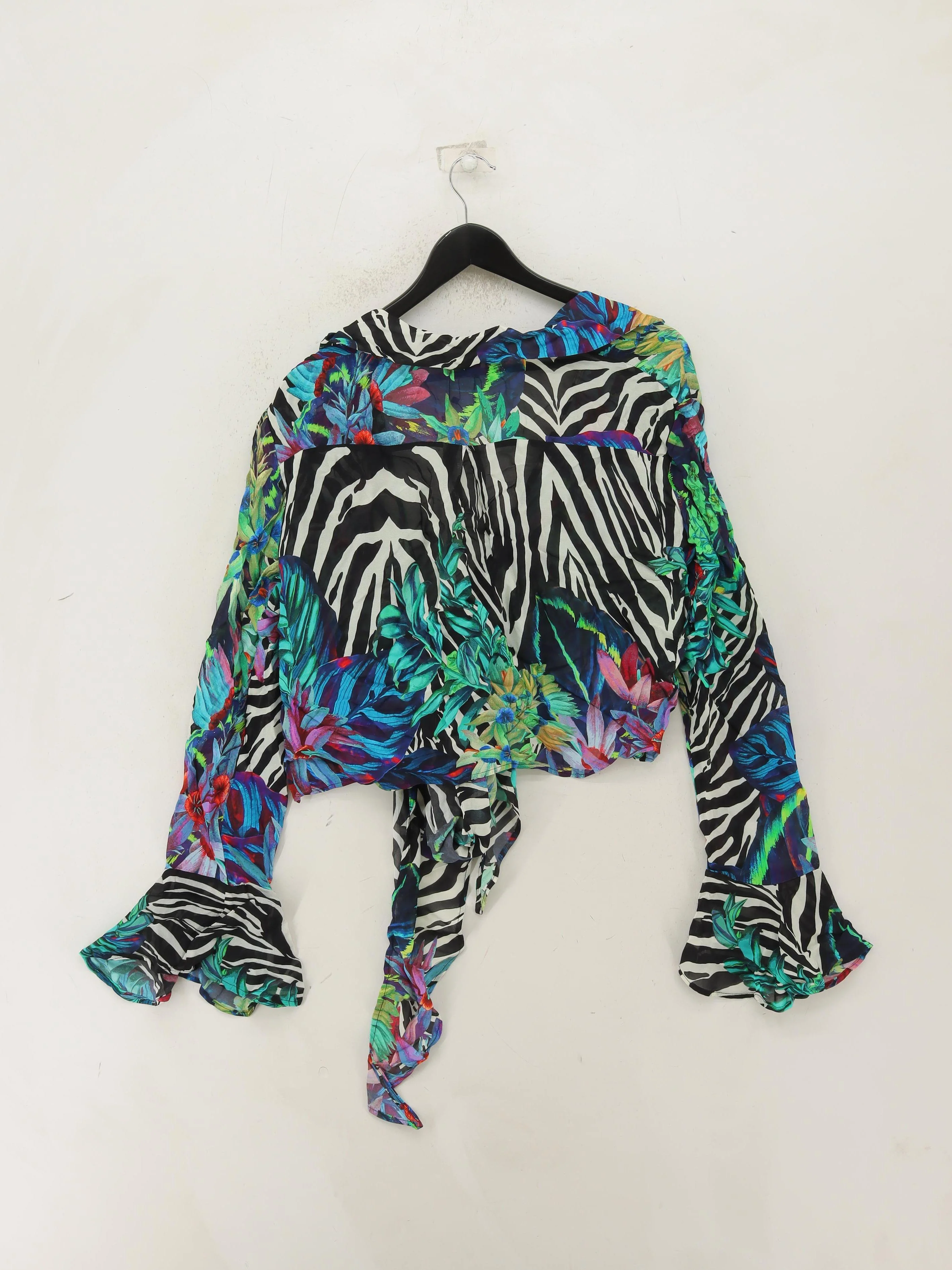 Karen Millen Women's Blouse S Multi 100% Viscose Basic - Image 2
