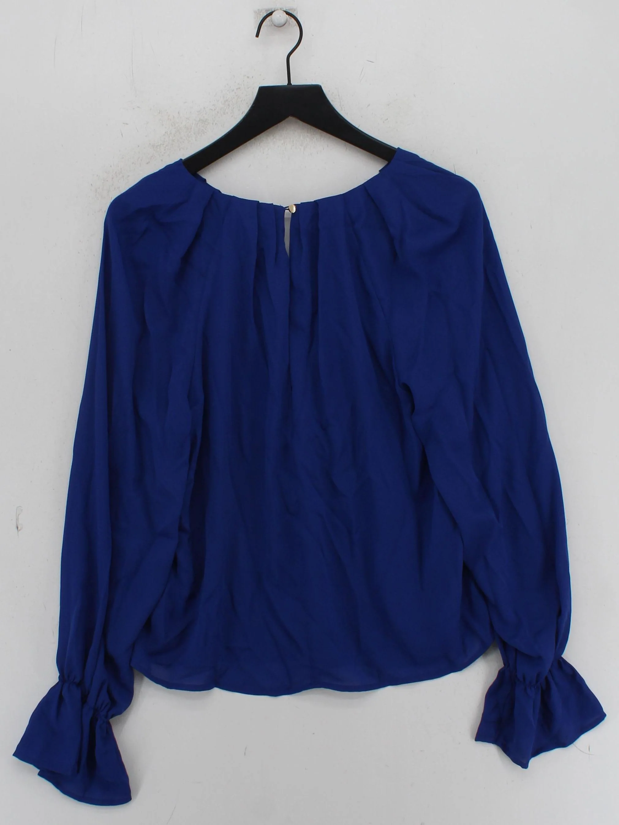 Karen Millen Women's Blouse UK 10 Blue 100% Other Basic New with tags - Image 2