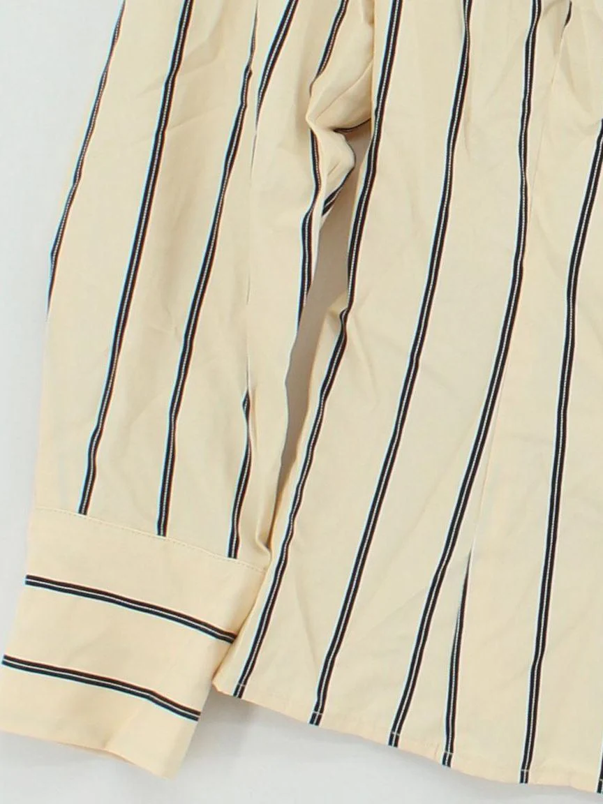 Karen Millen Women's Blouse UK 10 Cream Cotton New with tags - Image 4