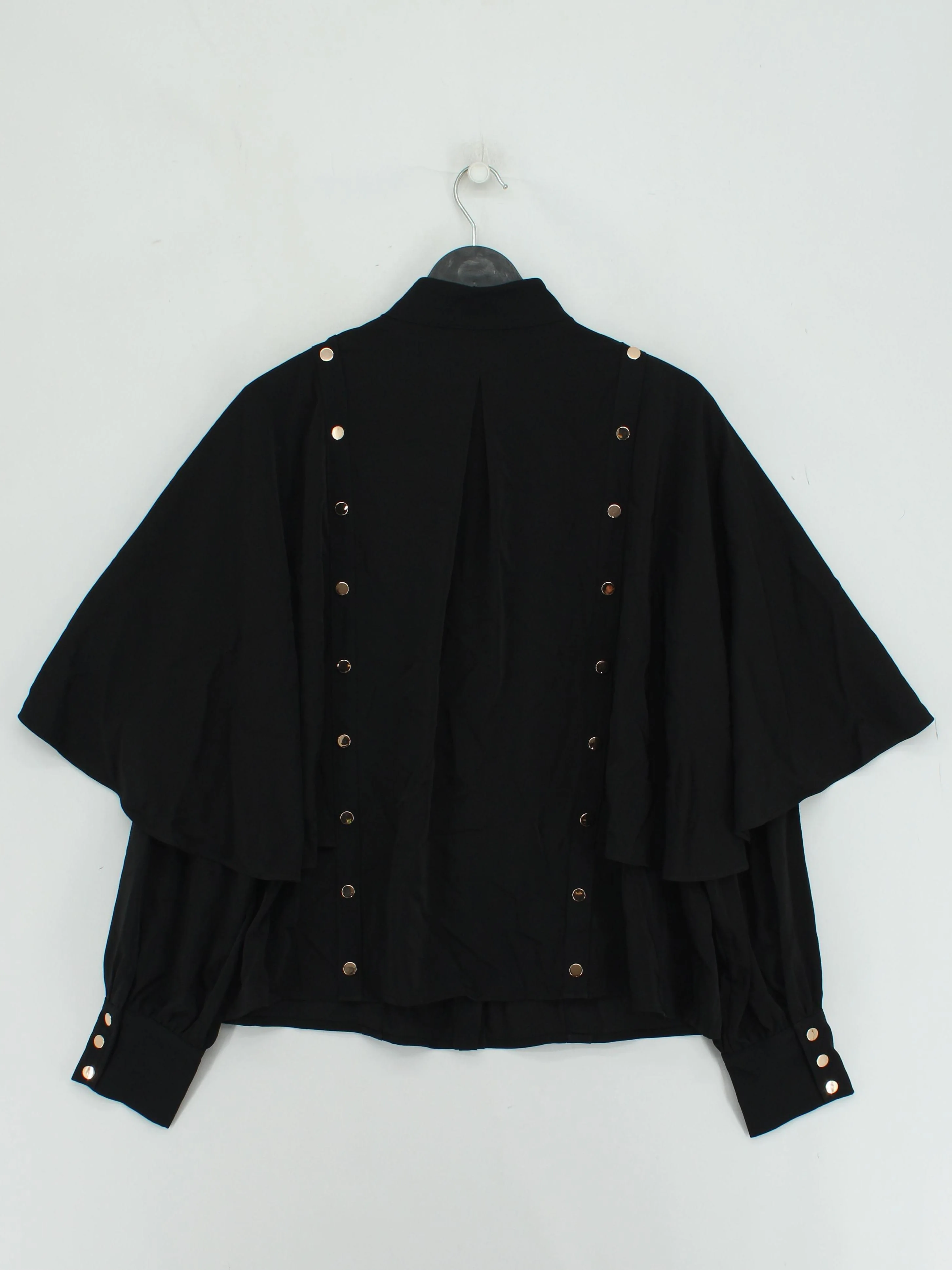 Karen Millen Women's Blouse UK 16 Black 100% Other Basic New with tags - Image 2
