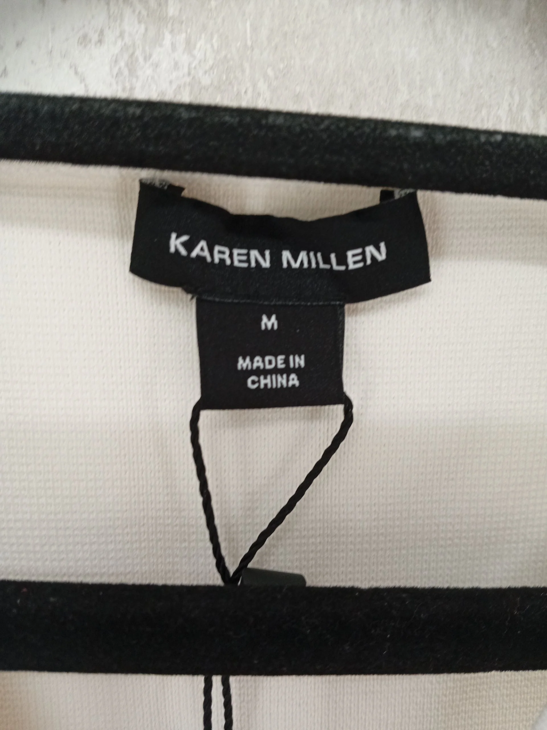 Karen Millen Women's Cardigan M Cream Viscose with Polyamide, Elastane Cardigan - Image 7