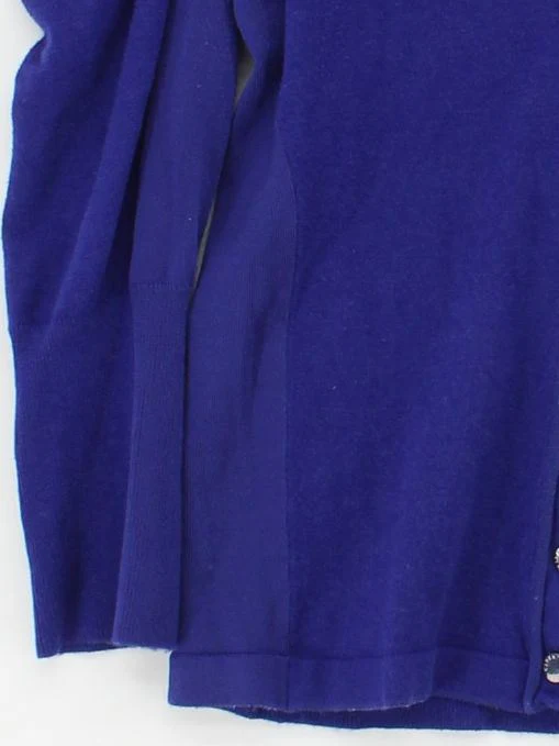 Karen Millen Women's Cardigan S Blue Viscose - Image 4