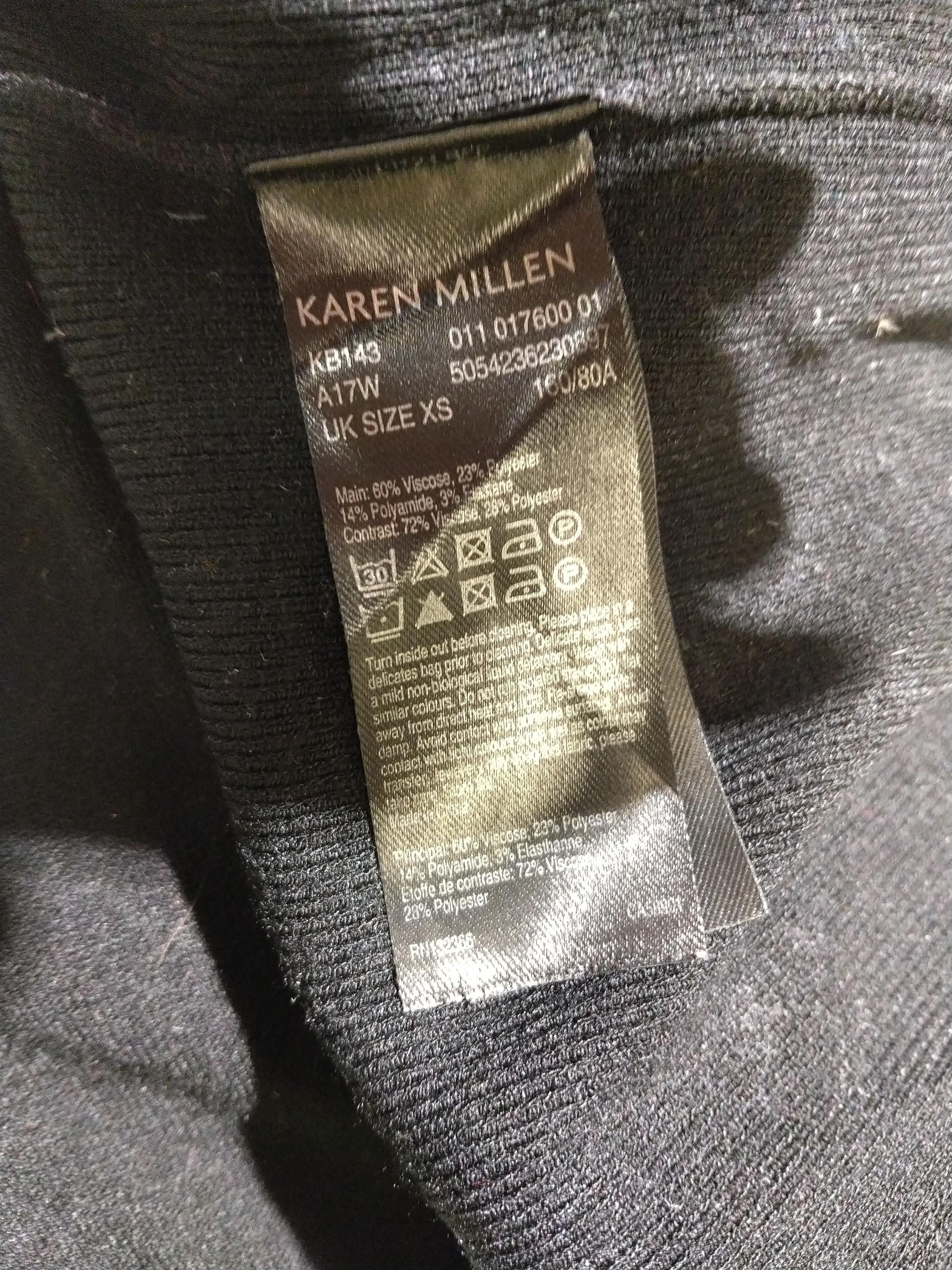 Karen Millen Women's Cardigan XS Black Viscose with Polyamide, Elastane Cardigan - Image 6