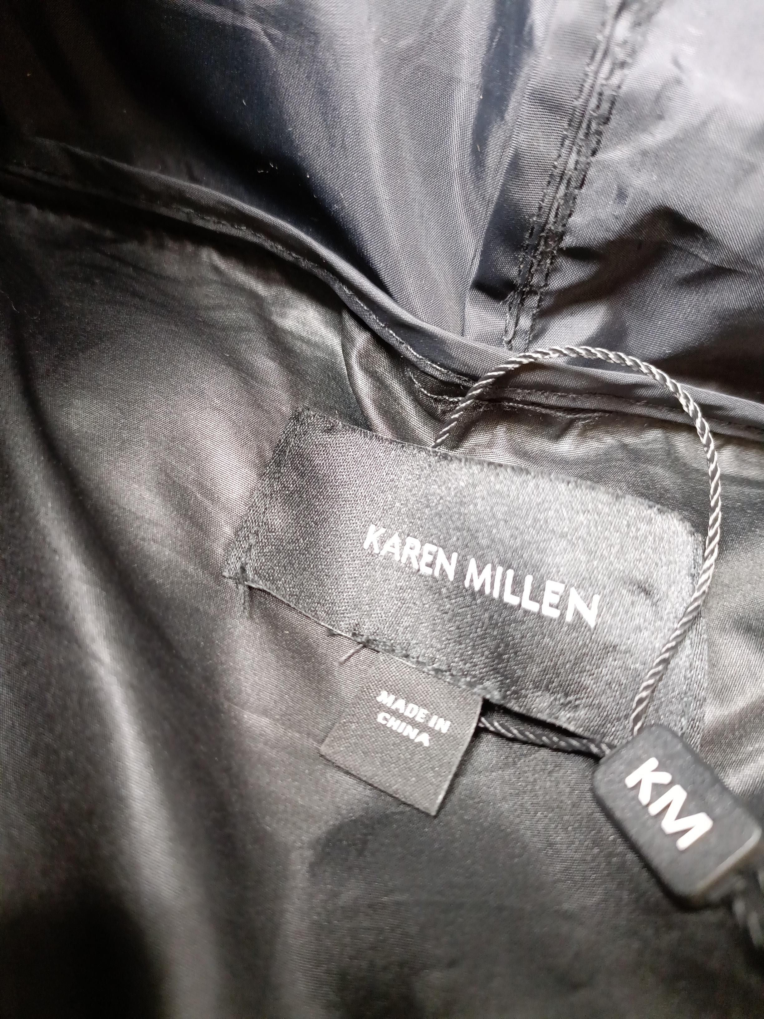 Karen Millen Women's Coat Black 100% Polyester Overcoat - Image 5