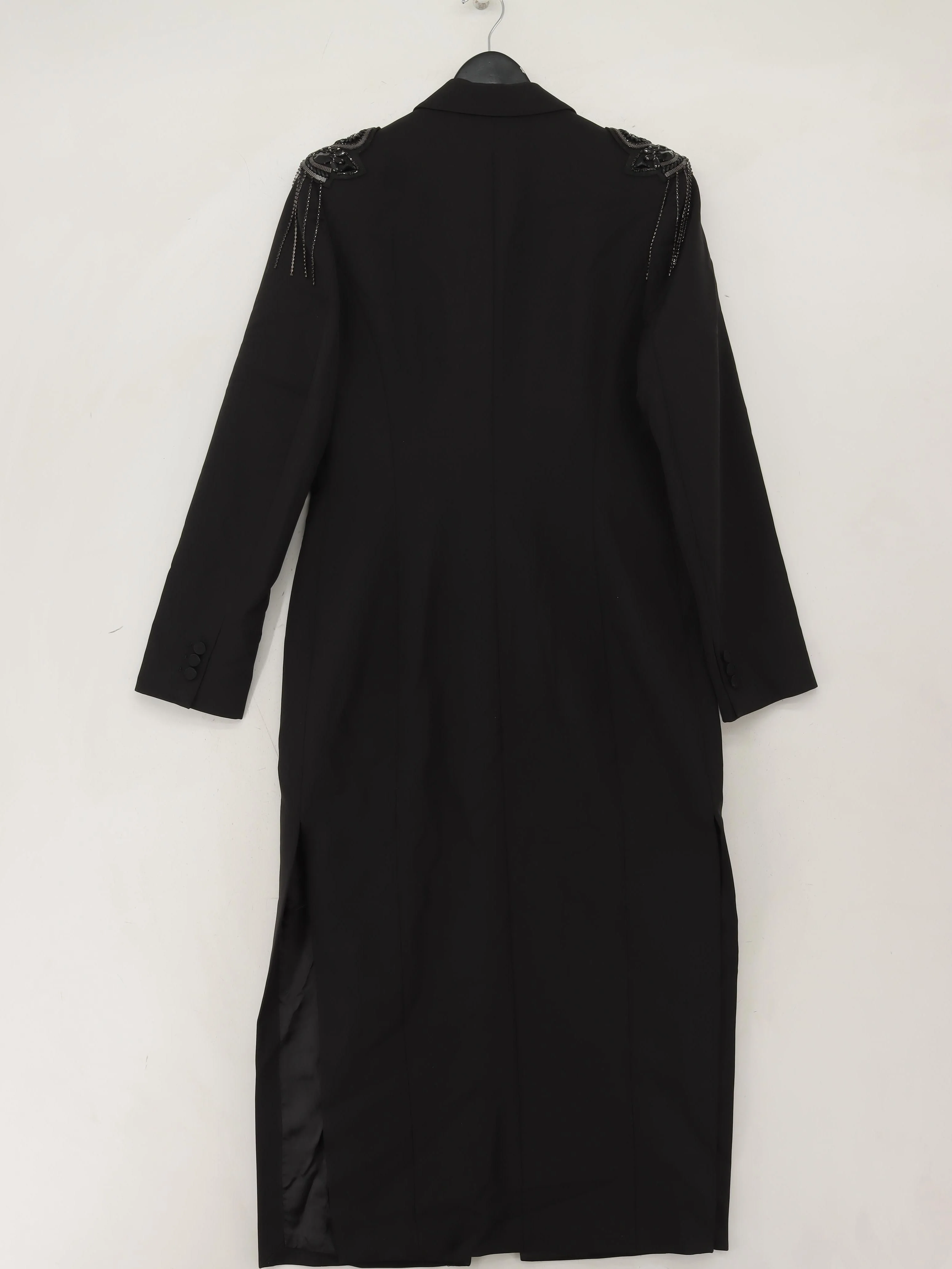 Karen Millen Women's Coat M Black 100% Polyester Overcoat - Image 2