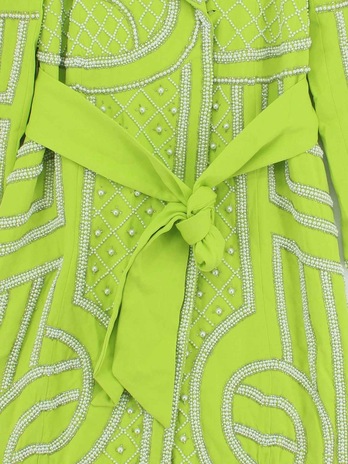Karen Millen Women's Coat M Green 100% Polyester Overcoat - Image 3