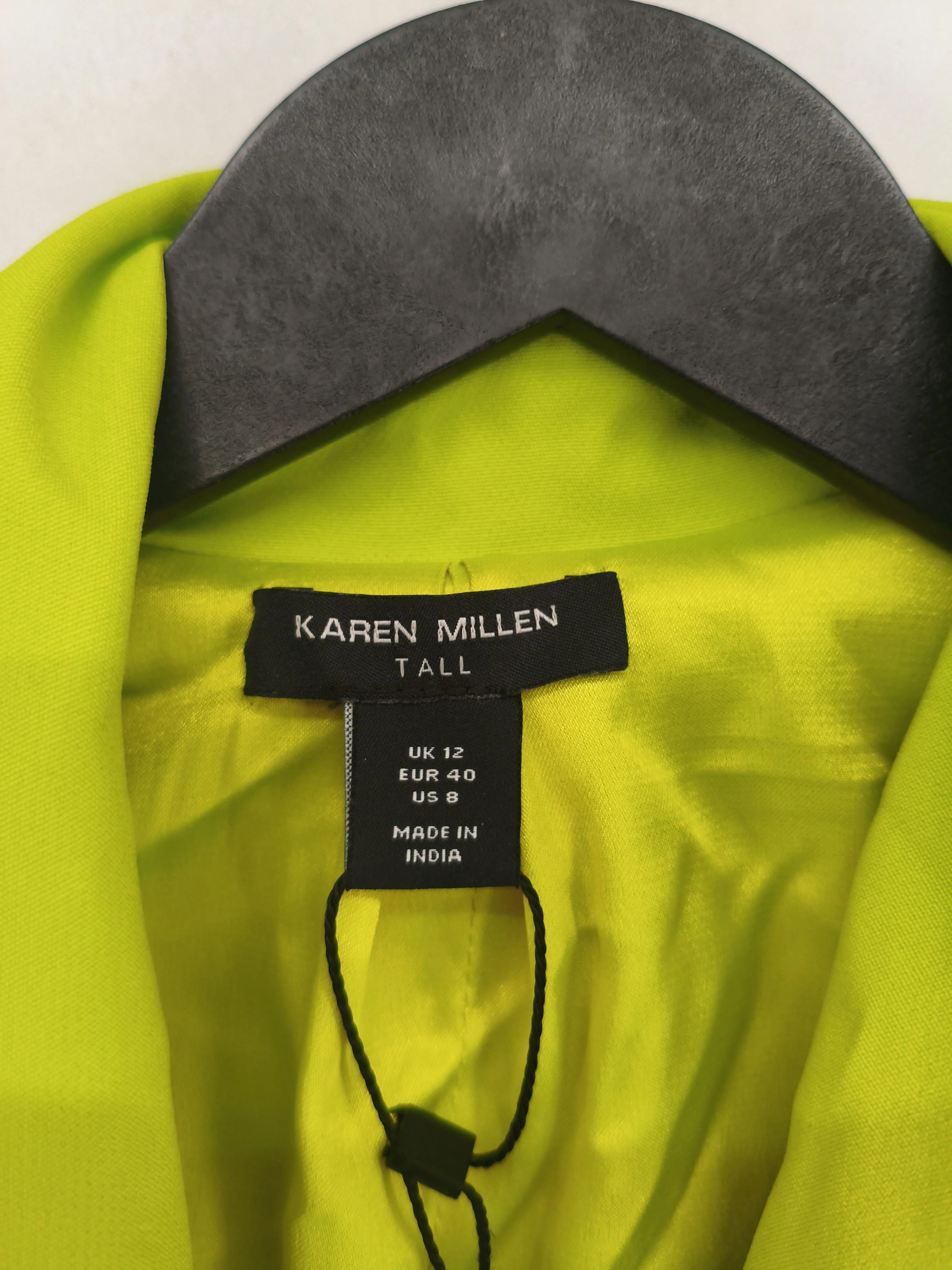 Karen Millen Women's Coat M Green 100% Polyester Overcoat - Image 6