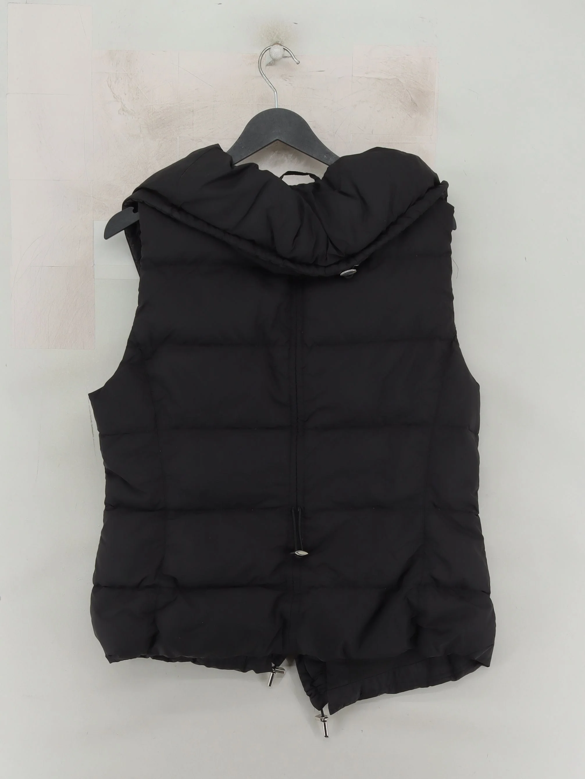 Karen Millen Women's Coat UK 10 Black Nylon with Cotton Overcoat - Image 2