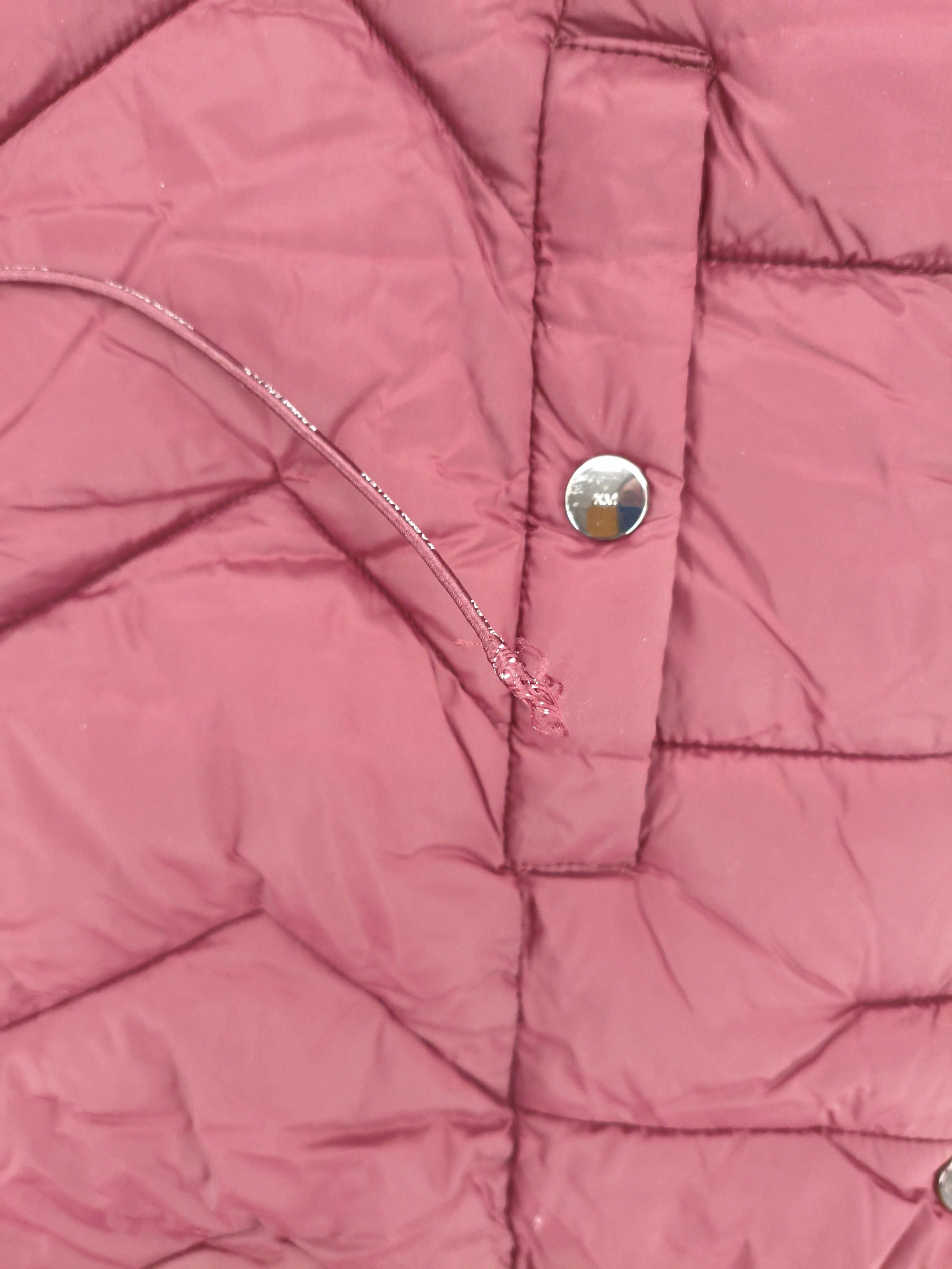 Karen Millen Women's Coat UK 10 Red 100% Other Puffer Jacket - Image 6